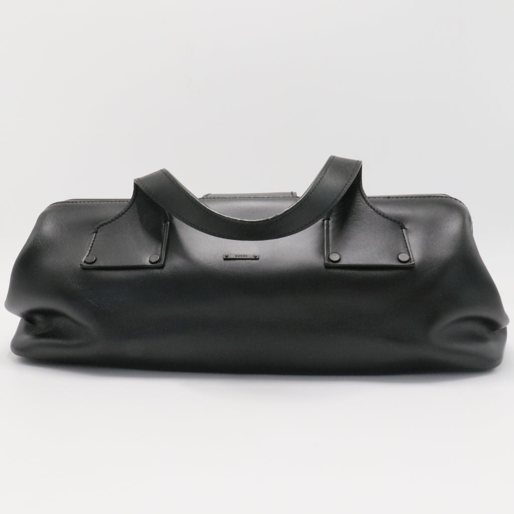 Leather Bowler Bag