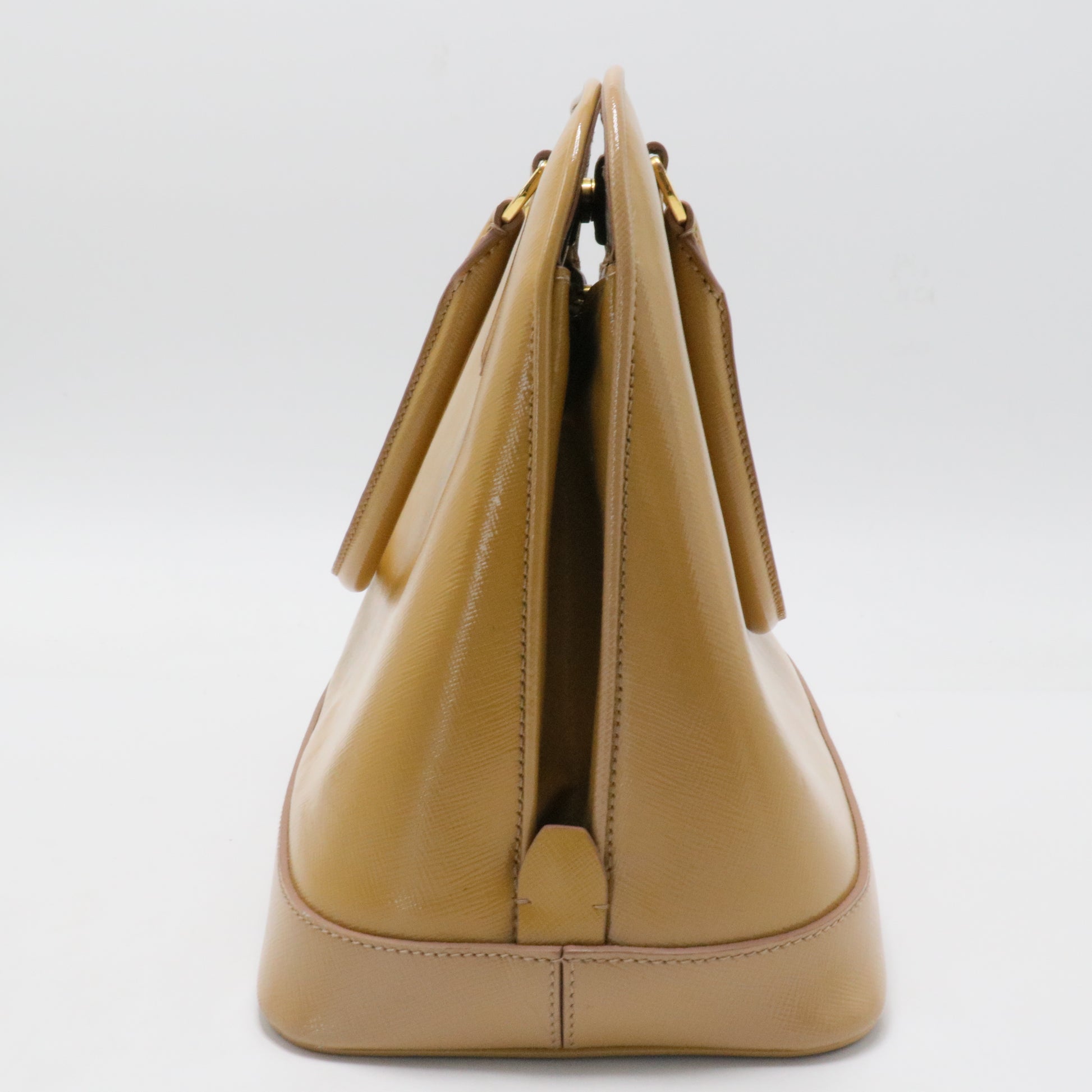 Open Promenade Bag Saffiano Leather Large