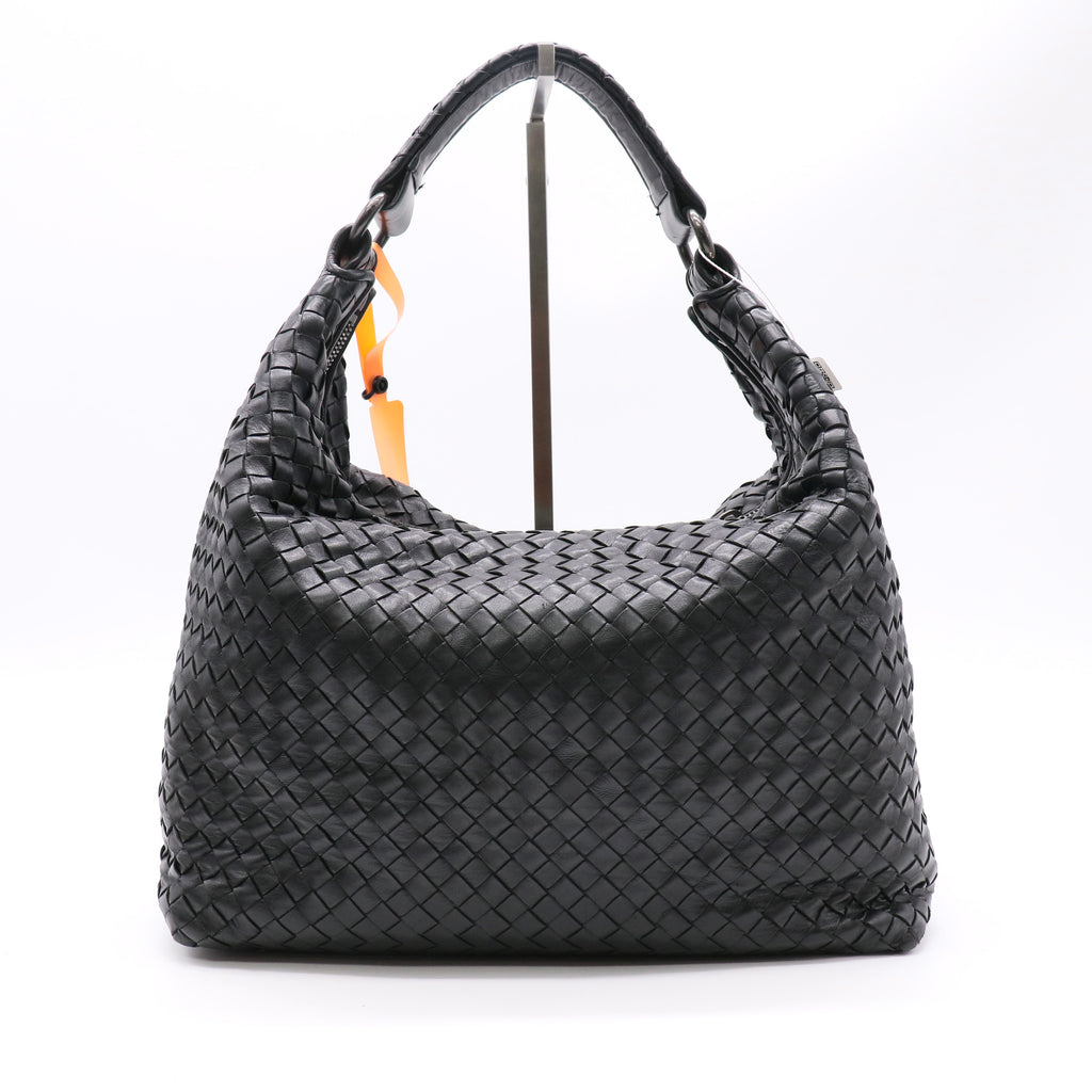 Bottega Veneta Pyramid Hobo Intrecciato Nappa Medium twins LDZ362