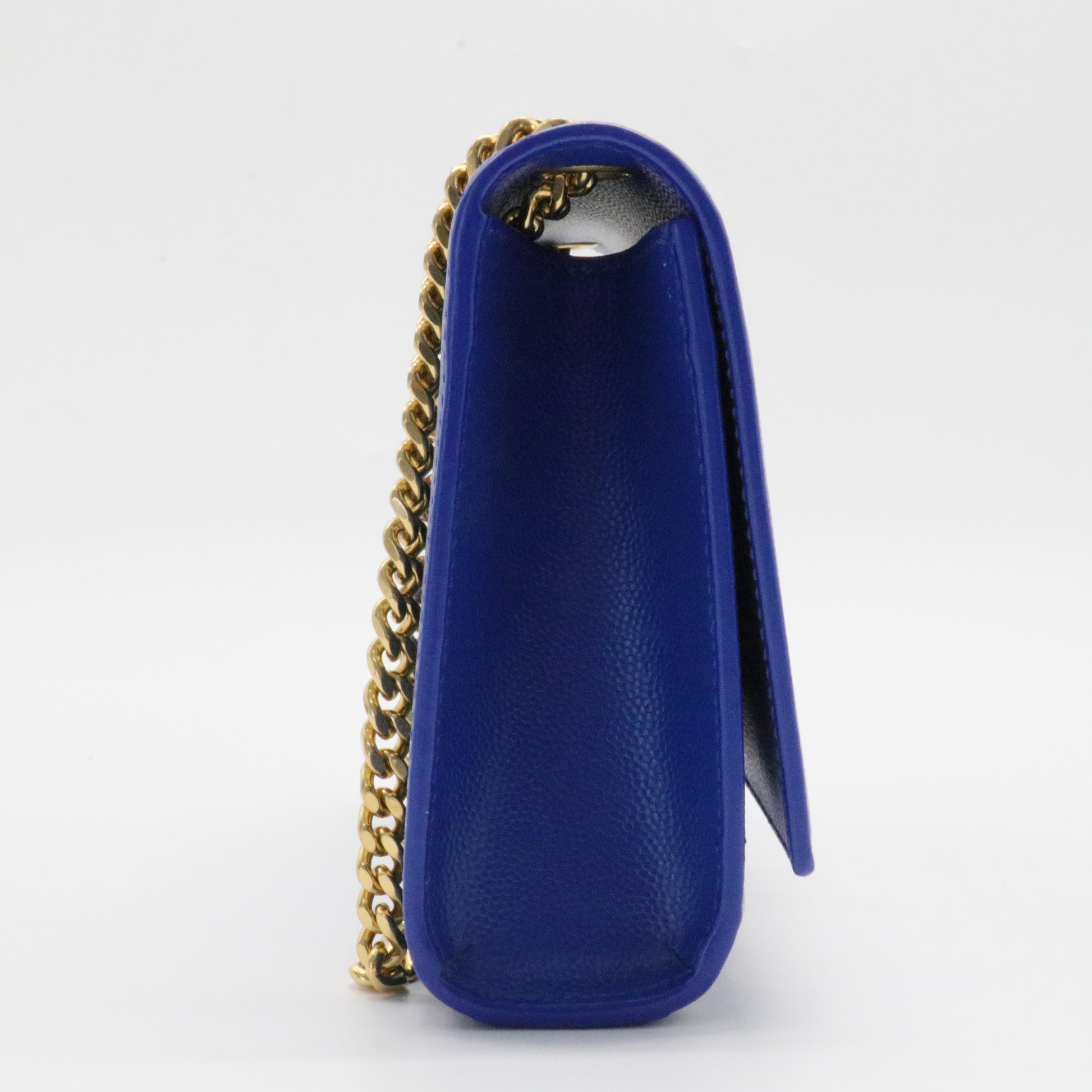 Classic Monogram Crossbody Bag Grainy Leather Small