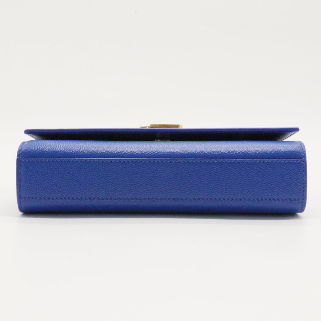 Classic Monogram Crossbody Bag Grainy Leather Small