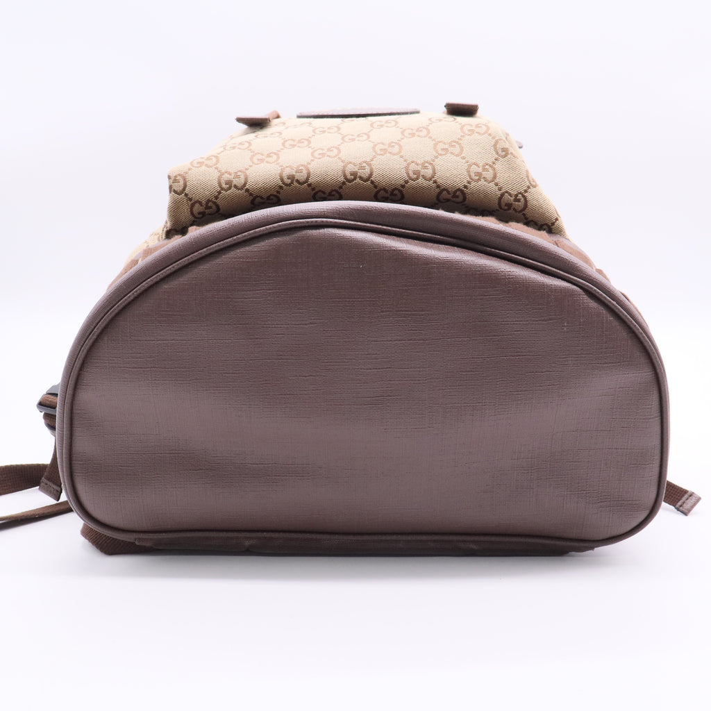 Gucci Alpina Trekking Backpack GG Canvas Large Twins LDJ2757