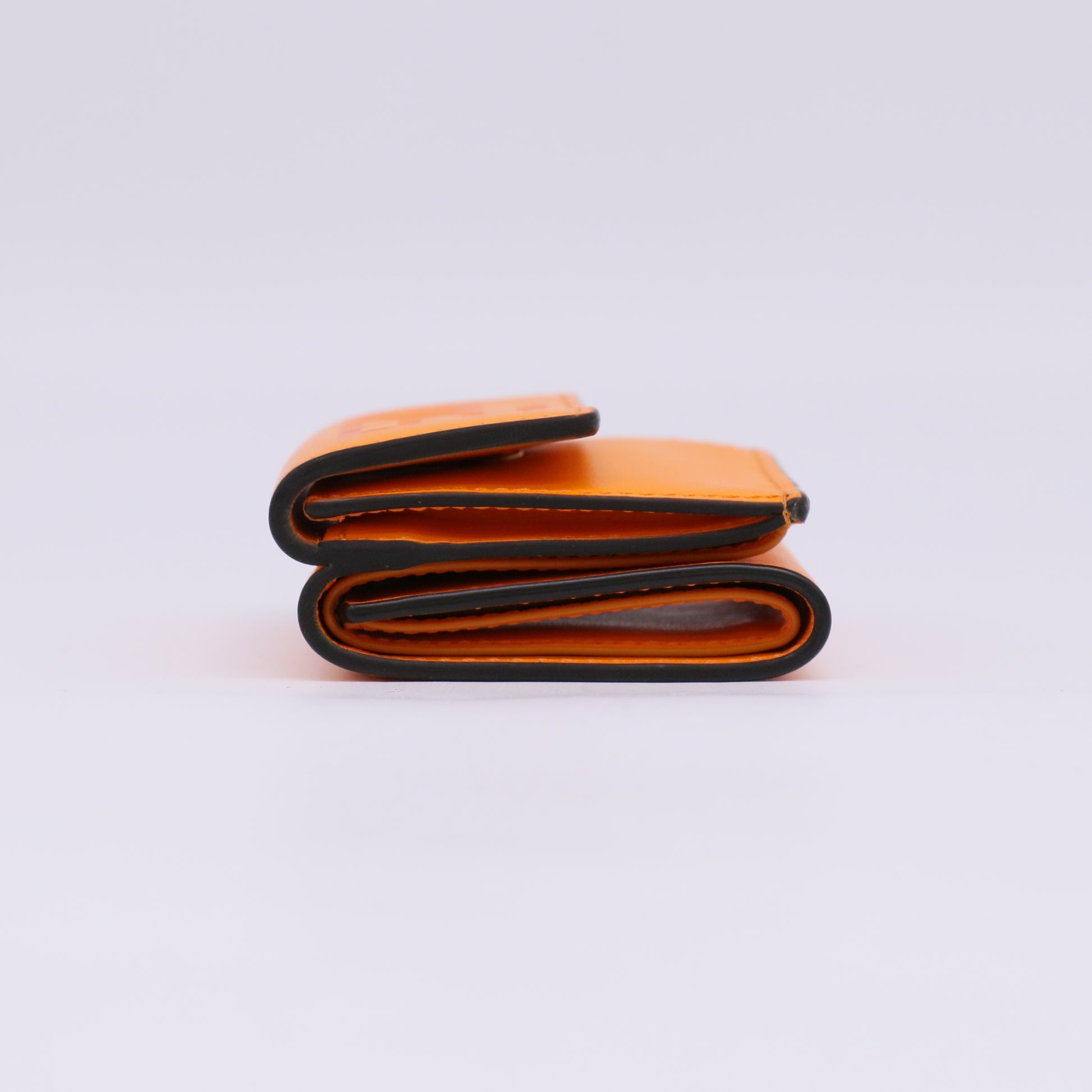 Brown Leather Trifold Wallet W22999