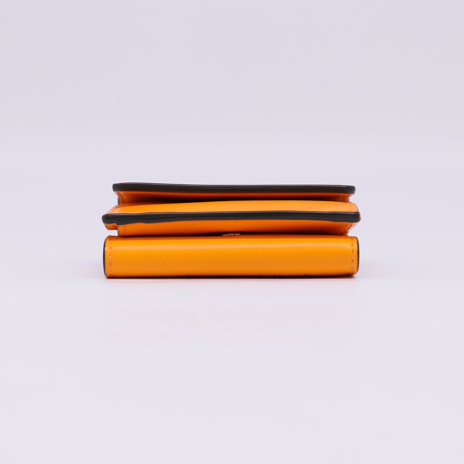 Brown Leather Trifold Wallet W22999