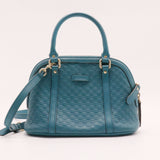 Dome Satchel Microguccissima Leather Mini