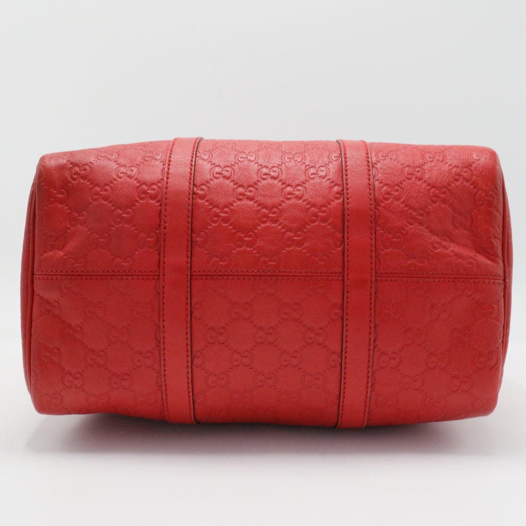 Joy Boston Bag Guccissima Leather Medium