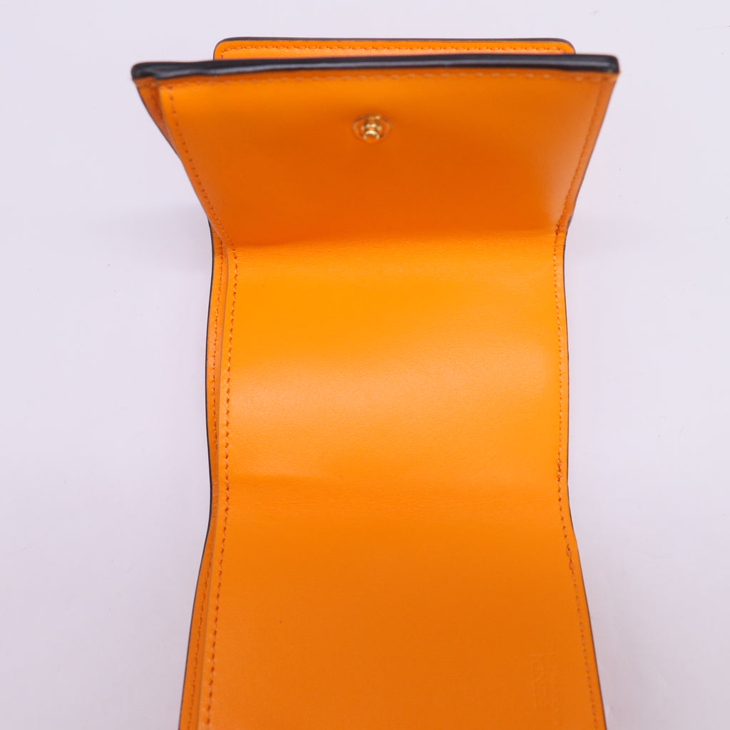 Brown Leather Trifold Wallet W22999
