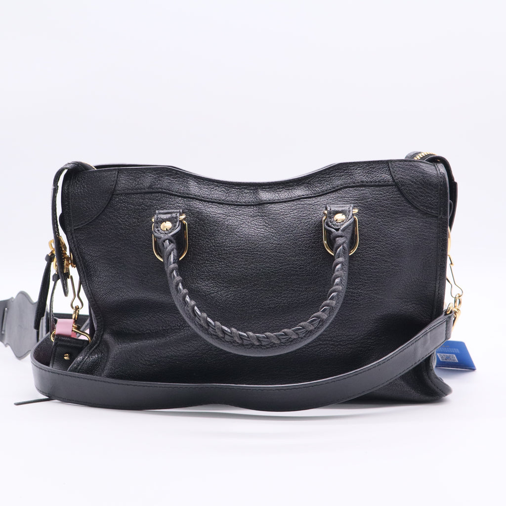 Balenciaga Classic Metallic Edge City Shoulder Bag Twins LDJ2755