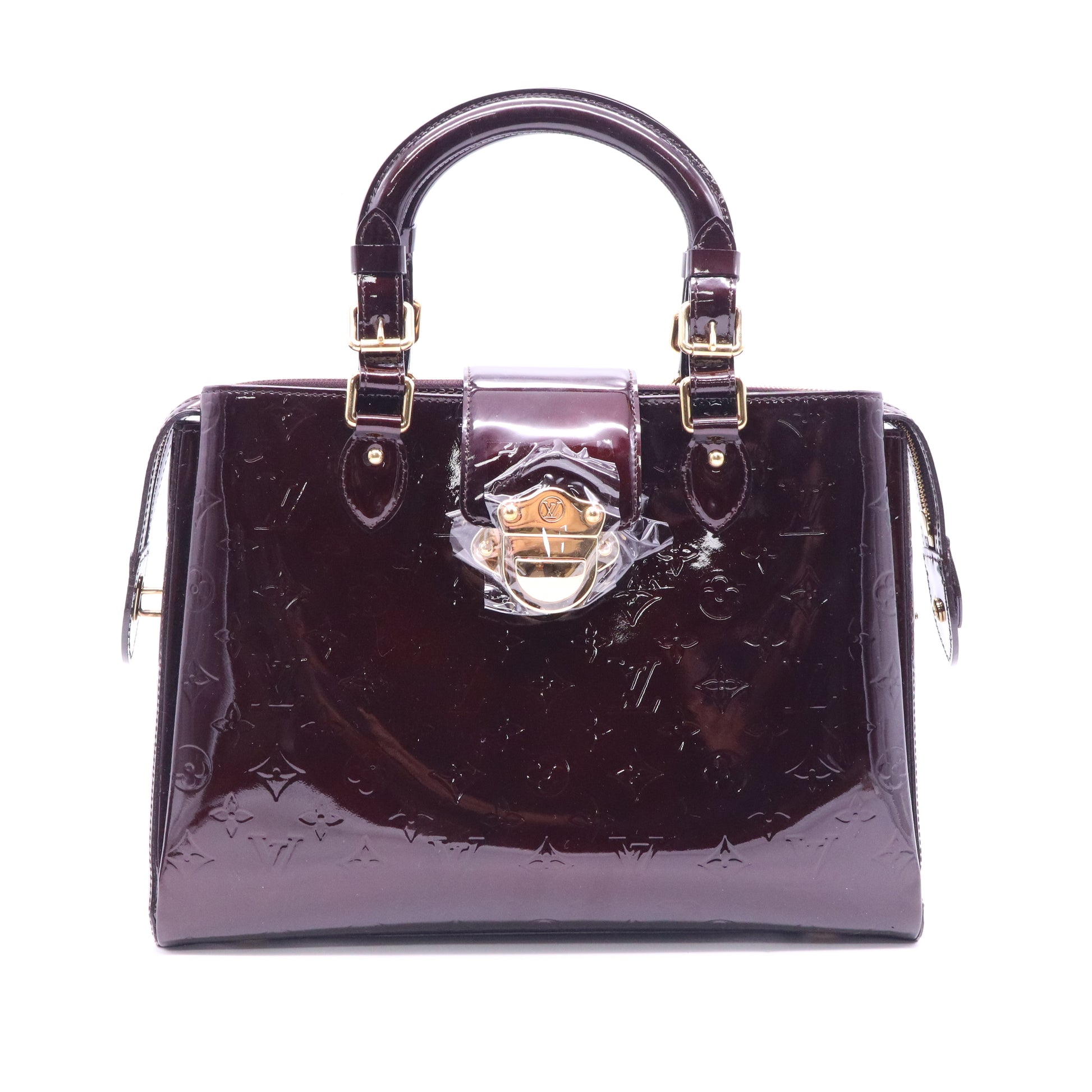 Amarante Monogram Vernis Melrose Avenue Bag B20765