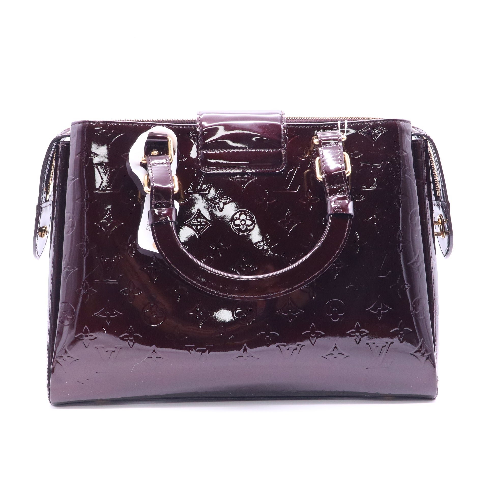 Amarante Monogram Vernis Melrose Avenue Bag B20765