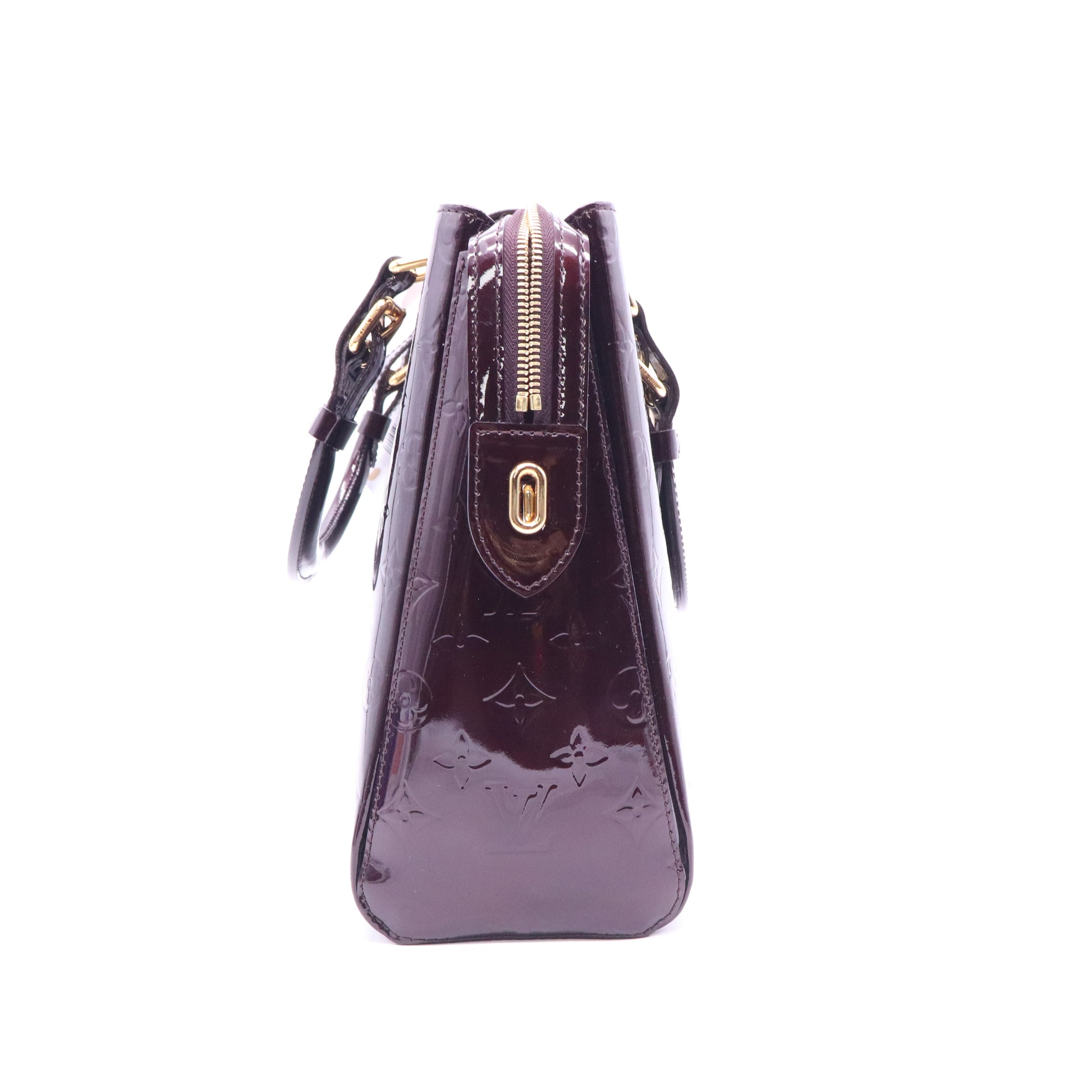 Amarante Monogram Vernis Melrose Avenue Bag B20765