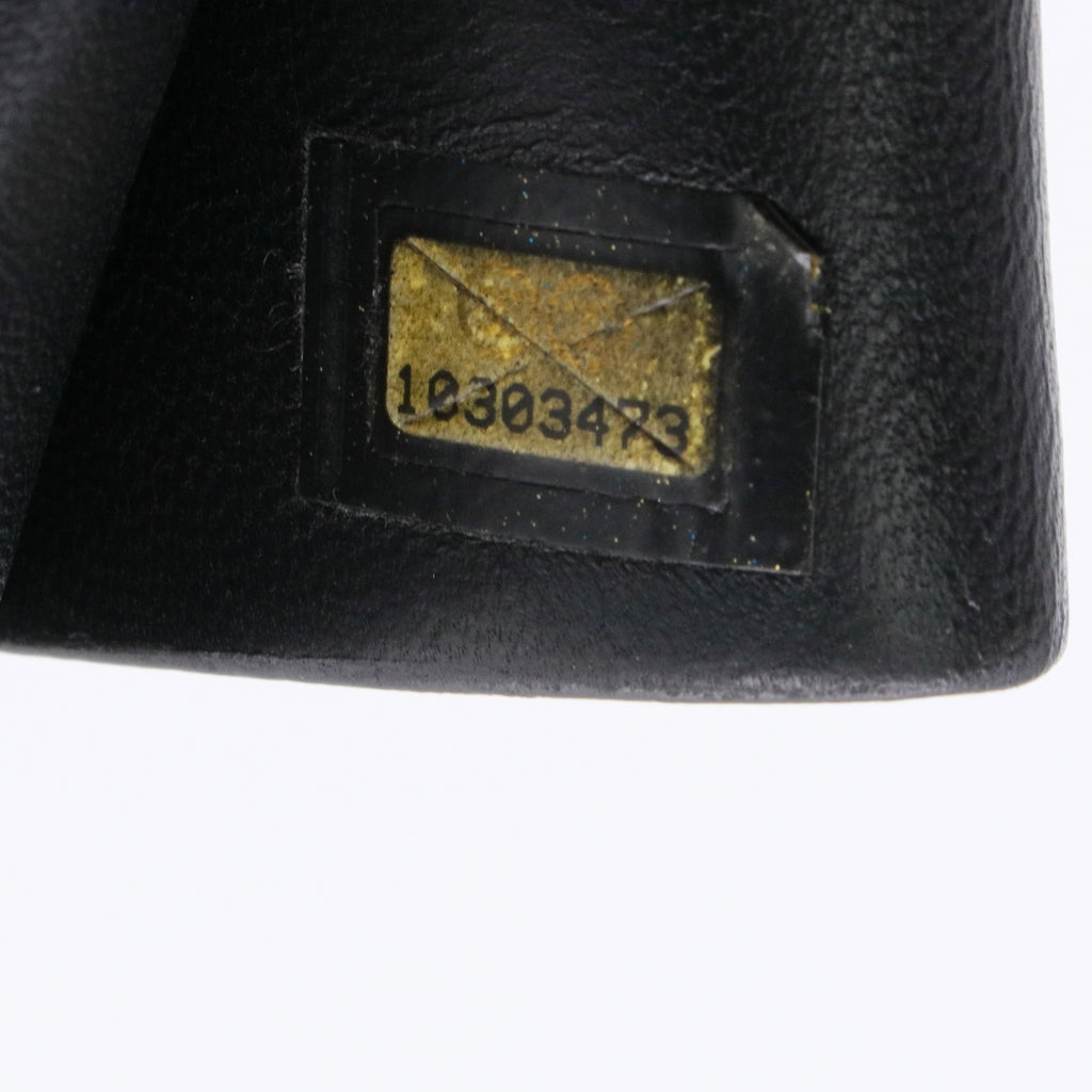 Caviar Timeless CC French Wallet Black twins