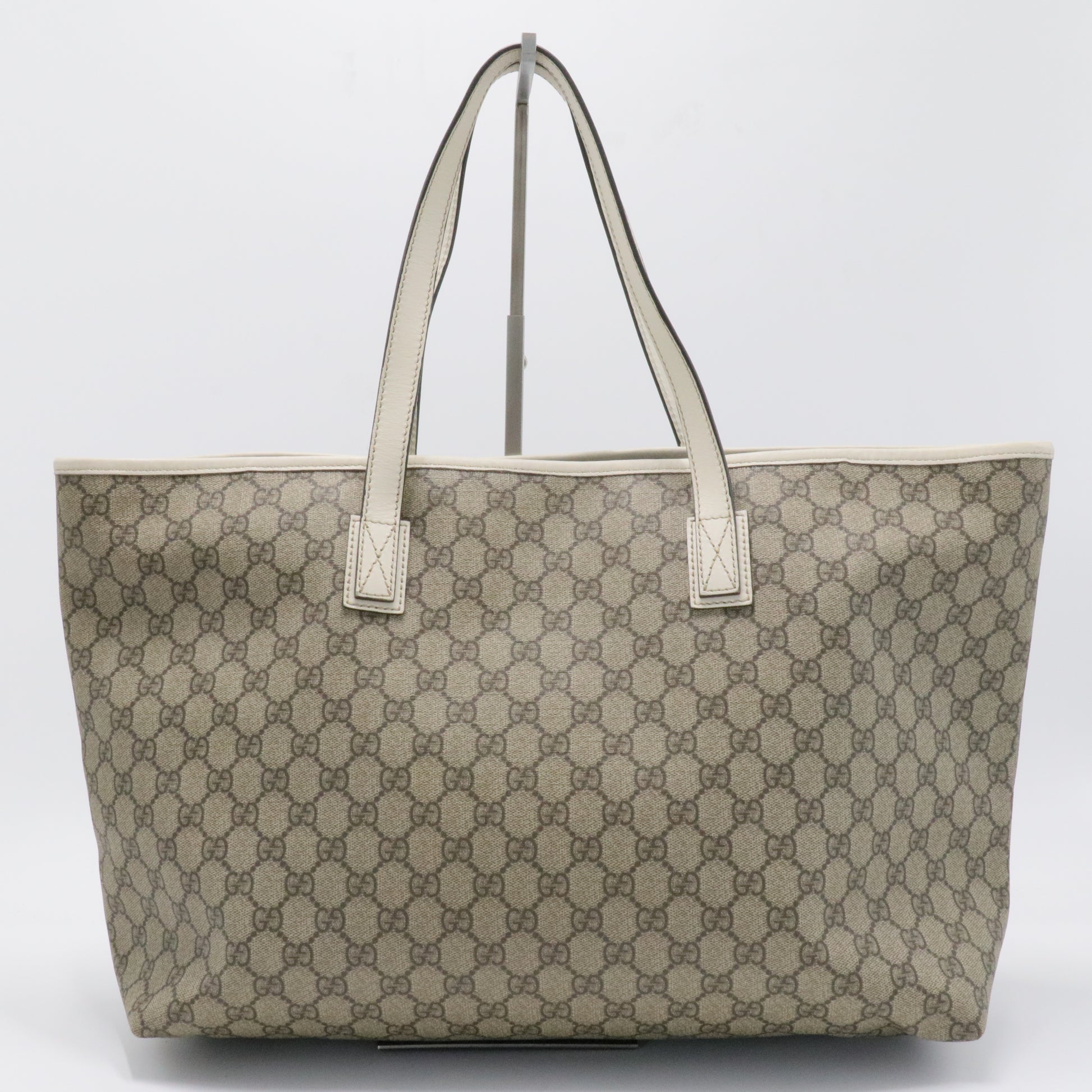 Plus Tote GG Coated Canvas Large