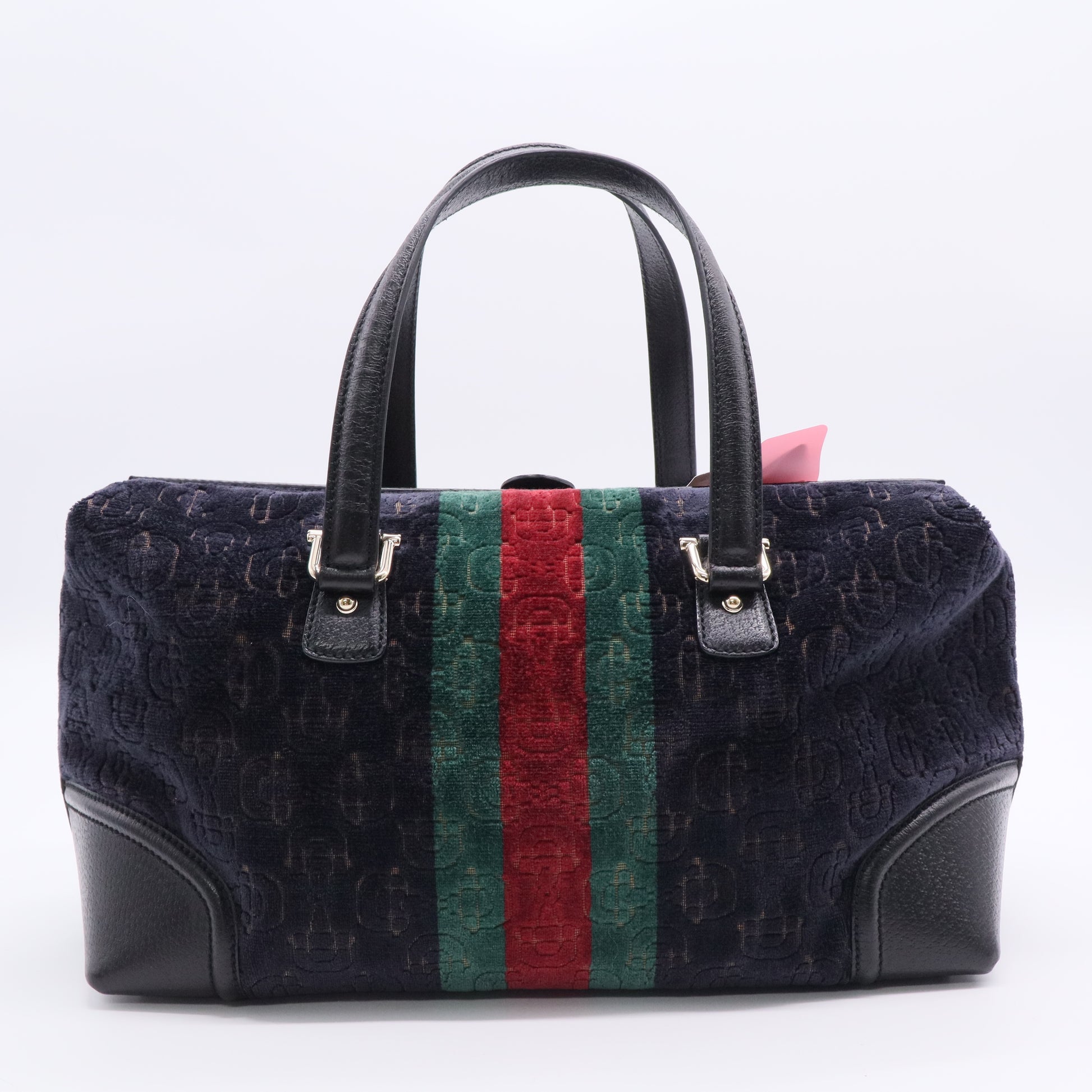 Gucci Treasure Boston Bag GG Canvas Medium