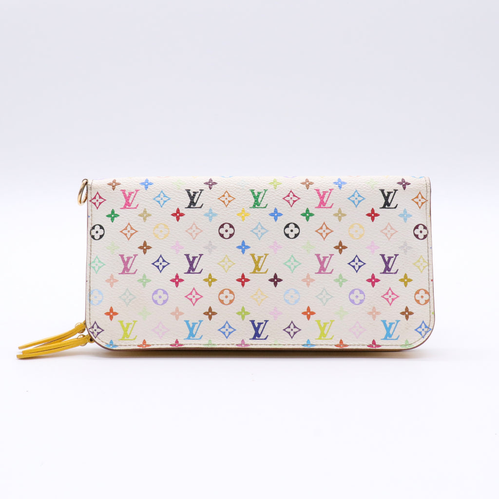 Monogram Multicolor Insolite Wallet White Citron twins