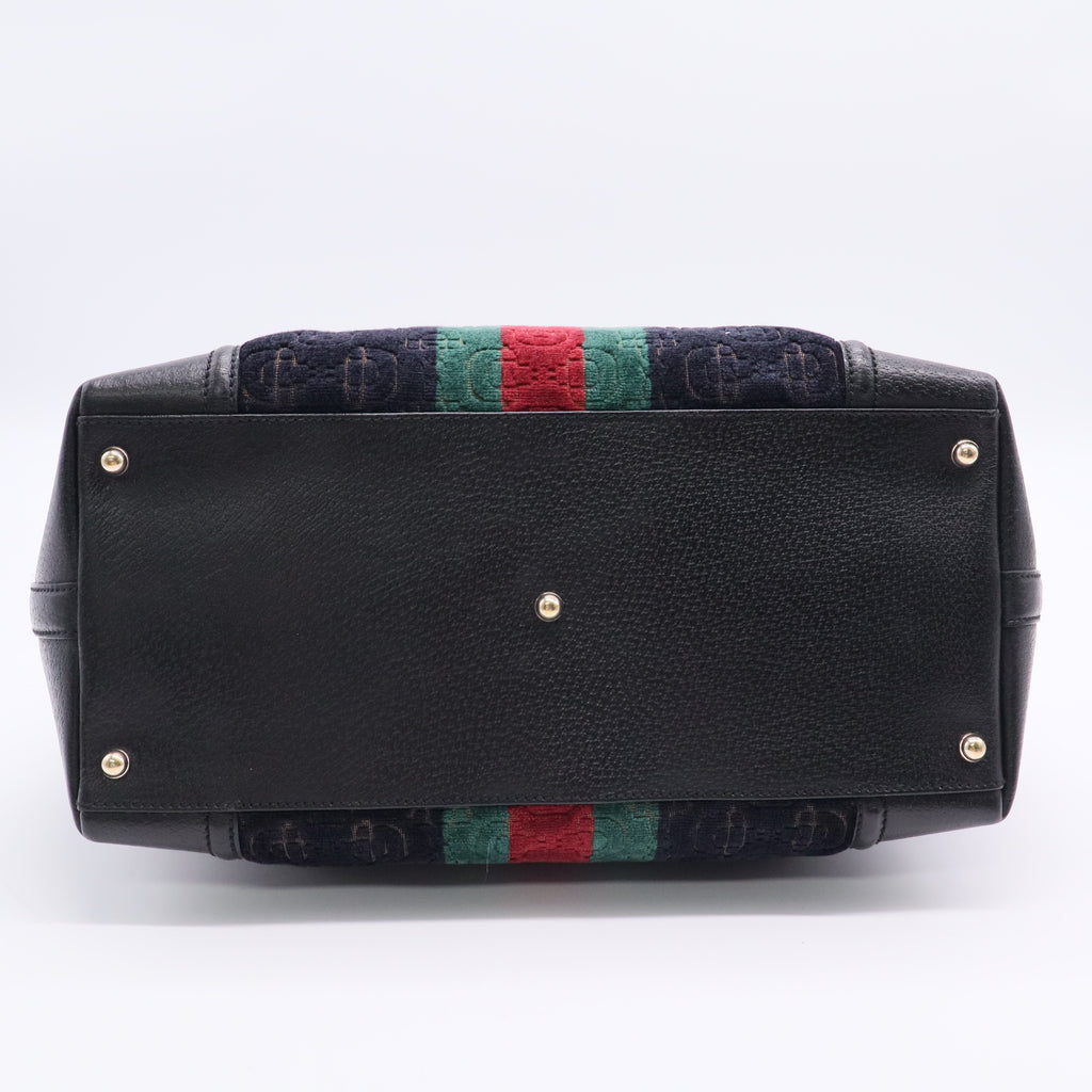 Gucci Treasure Boston Bag GG Canvas Medium