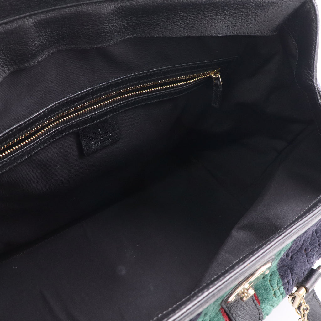 Gucci Treasure Boston Bag GG Canvas Medium