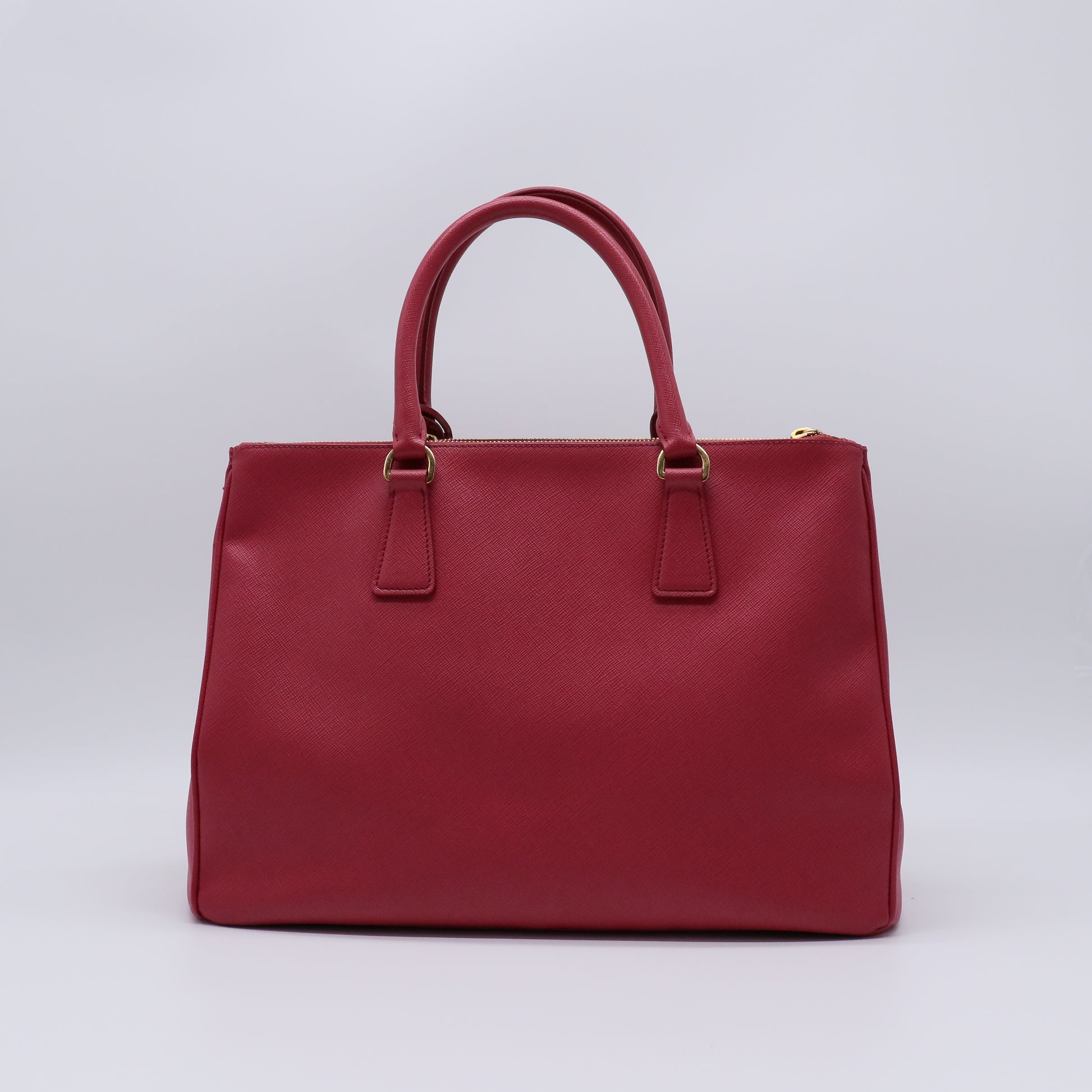Prada Saffiano Lux Galleria Double Zip Tote Bag B21932