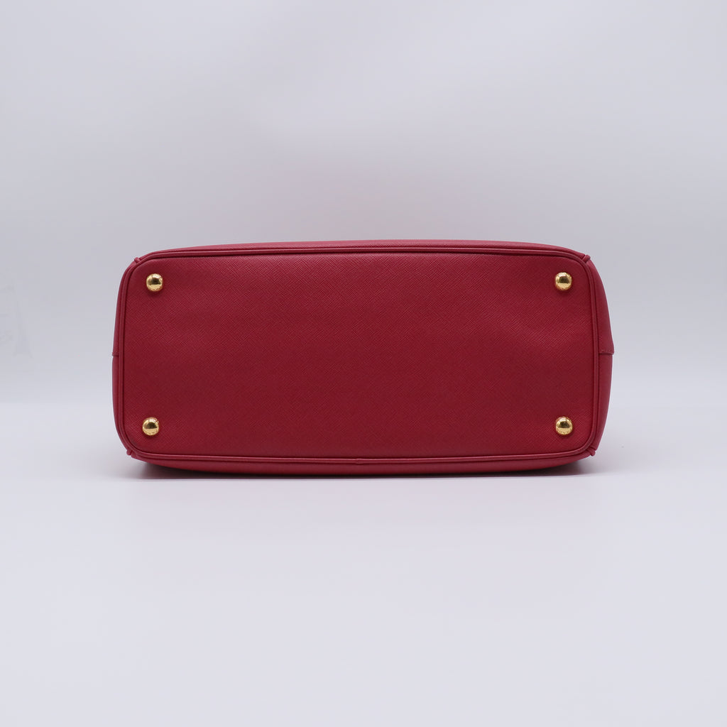 Prada Saffiano Lux Galleria Double Zip Tote Bag B21932