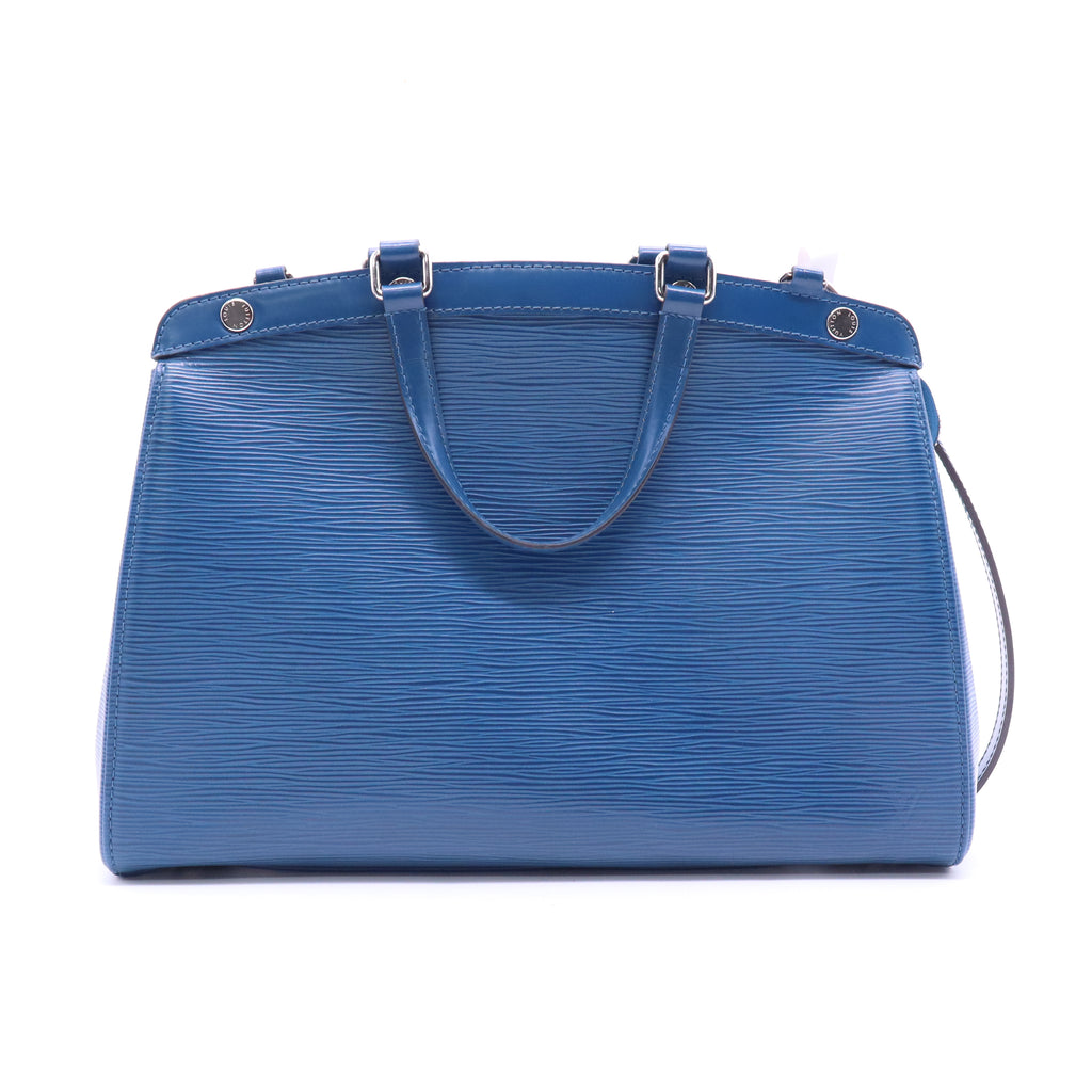 Cyan Epi Leather Brea MM Bag twins B21026
