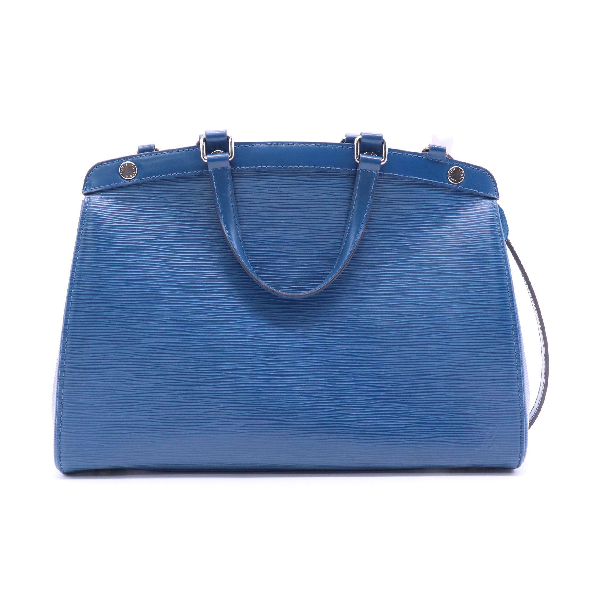 Cyan Epi Leather Brea MM Bag twins B21026