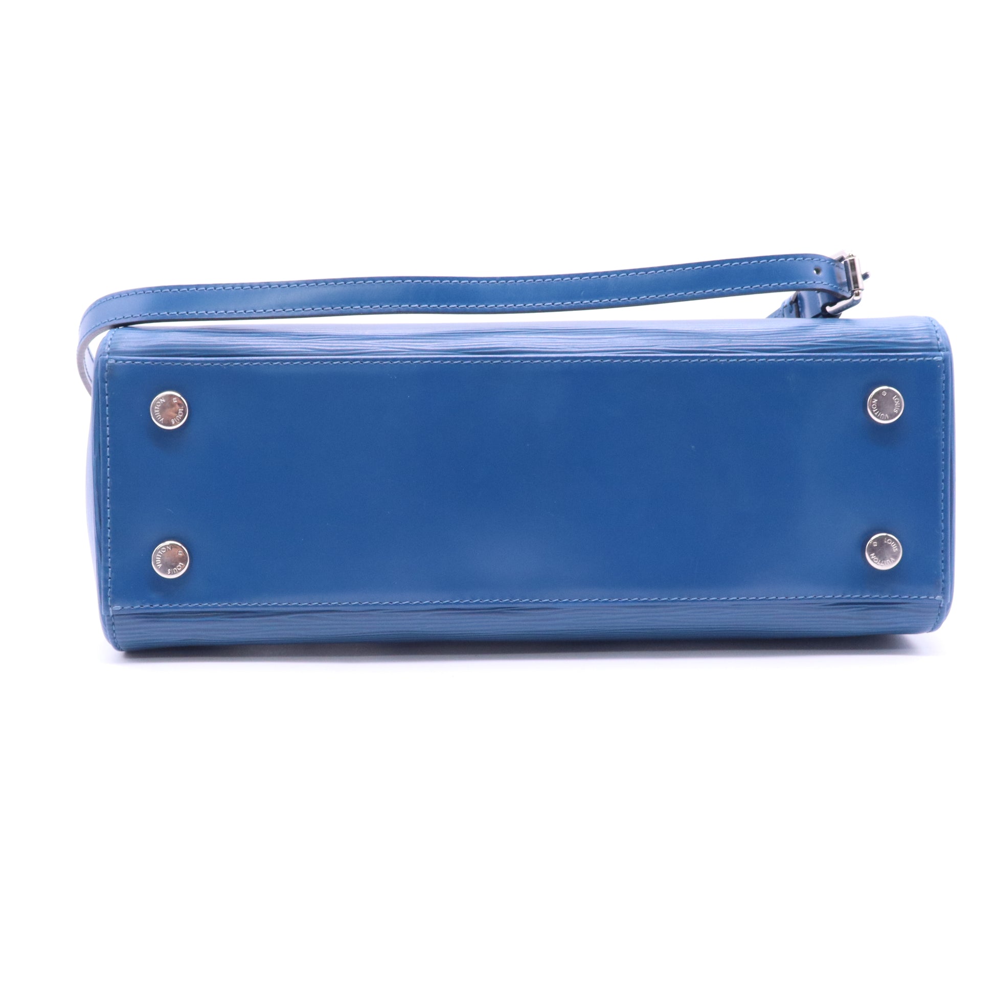 Cyan Epi Leather Brea MM Bag twins B21026