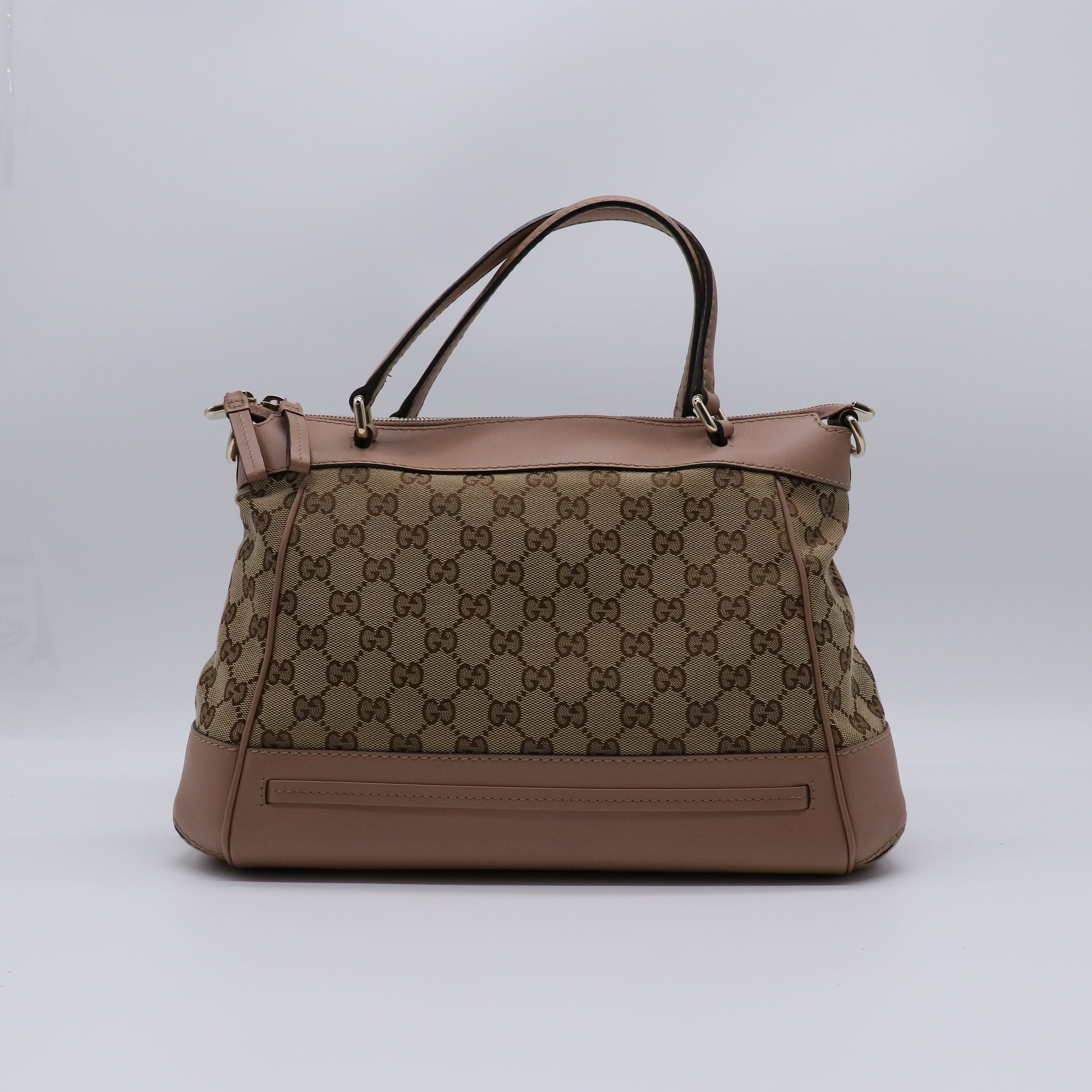 Monogram Web Mayfair Top Handle Satche B22048