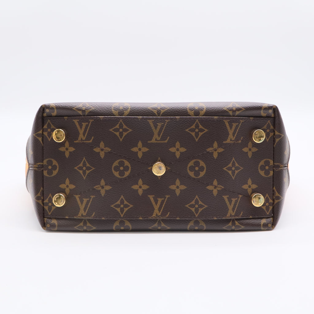 Louis Vuitton Majestueux Tote Monogram Canvas and Exotics MM Twins LDJ2766