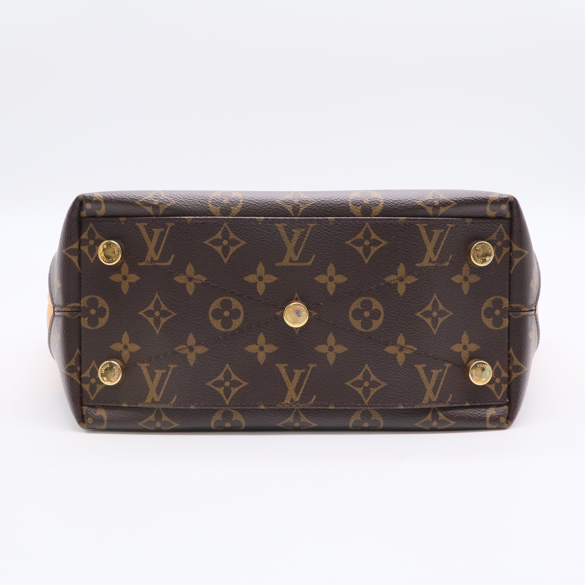 Louis Vuitton Majestueux Tote Monogram Canvas and Exotics MM Twins LDJ2766
