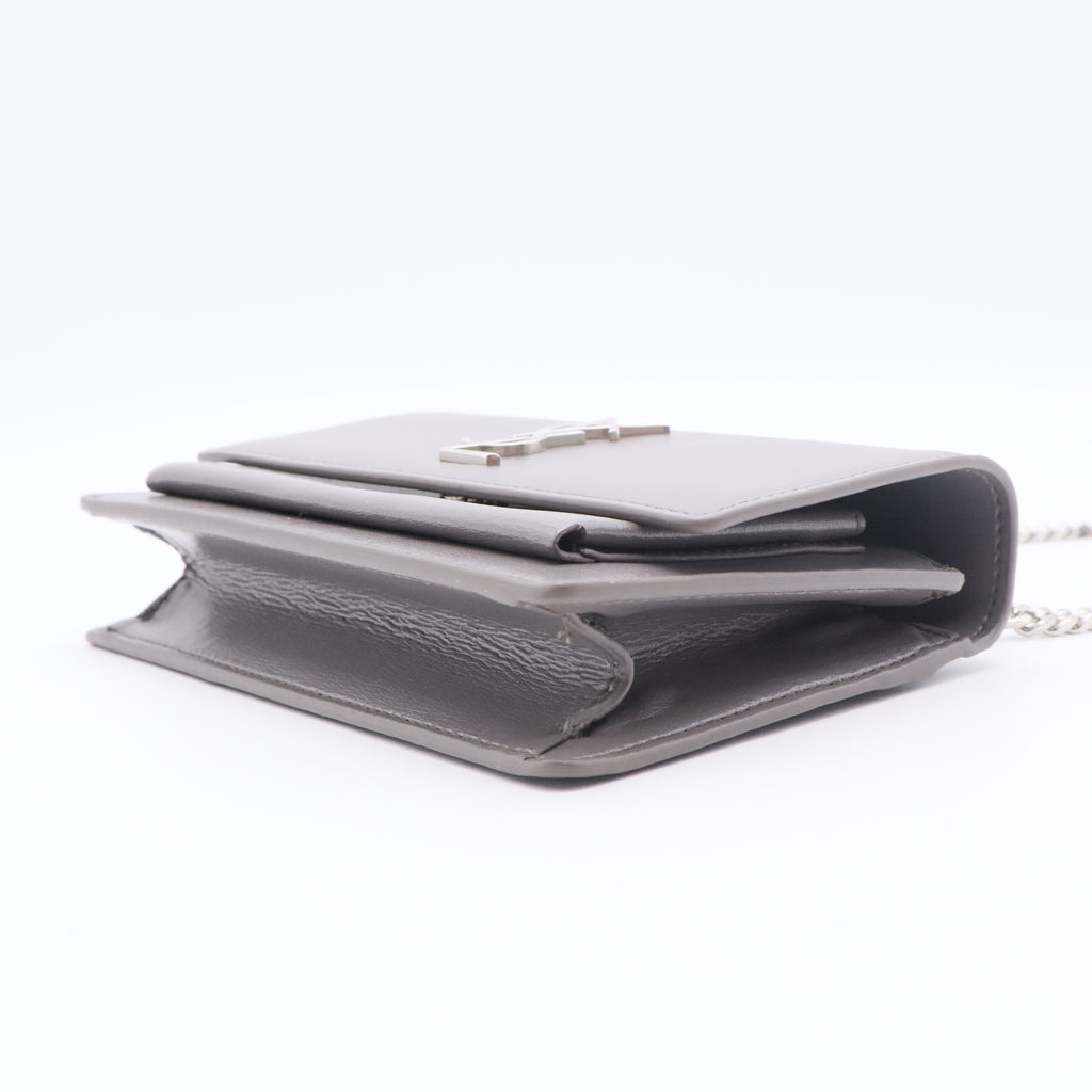 Calfskin Monogram Sunset Chain Wallet Earth