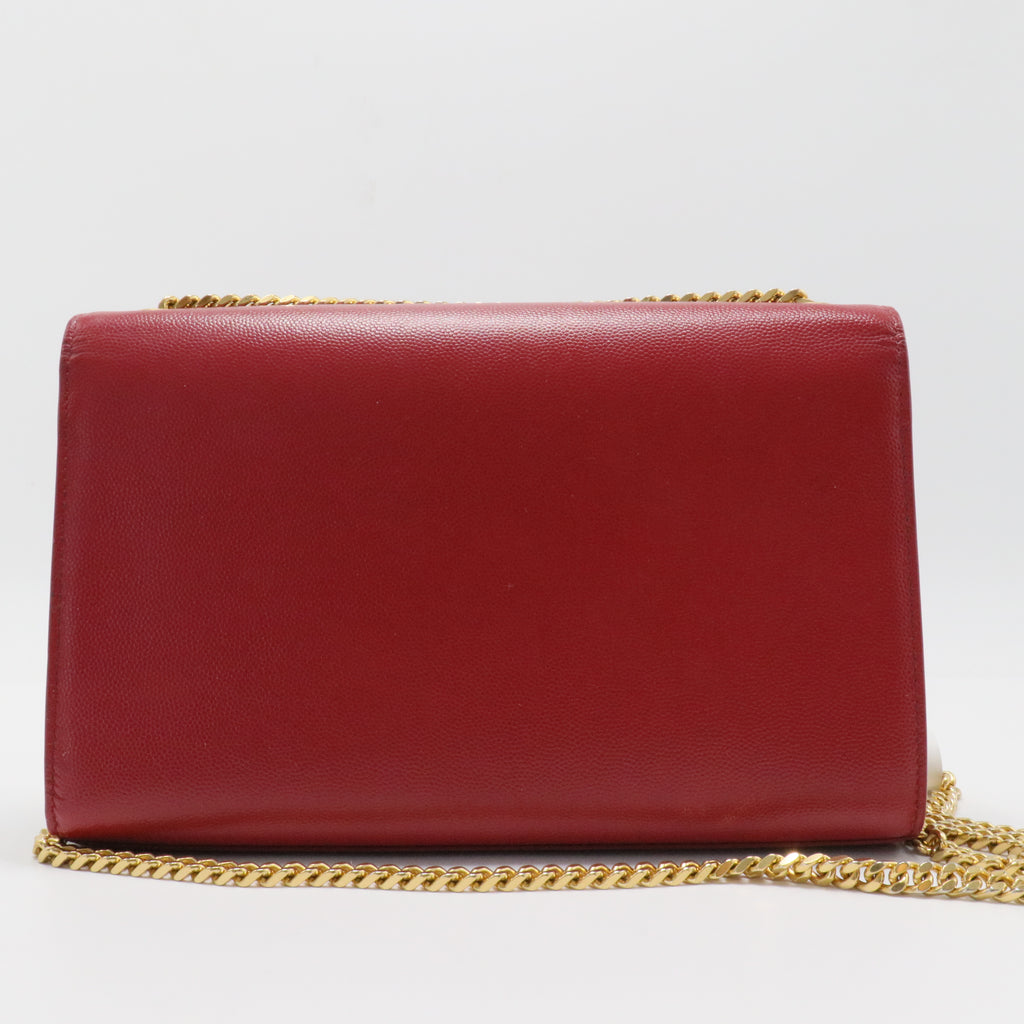 Classic Monogram Crossbody Bag Grainy Leather Medium