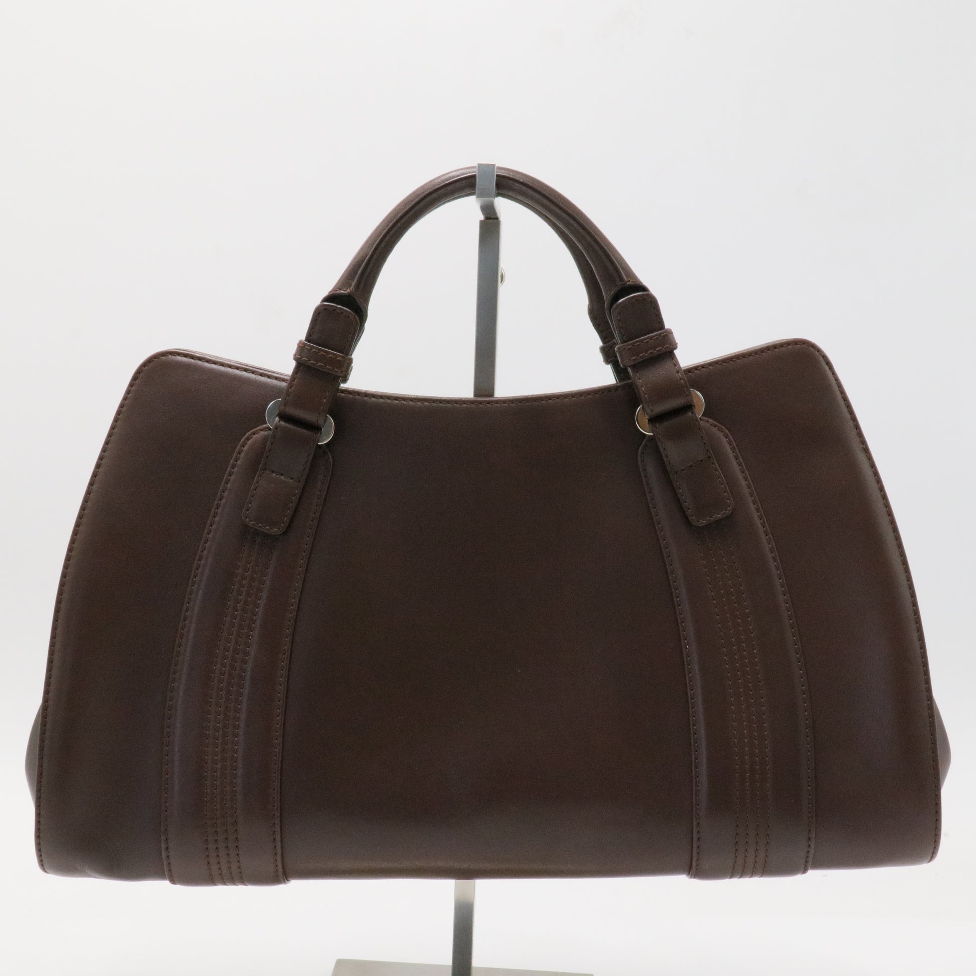 Borsa tote in pelle Camoccio Anagram Loewe Marrone