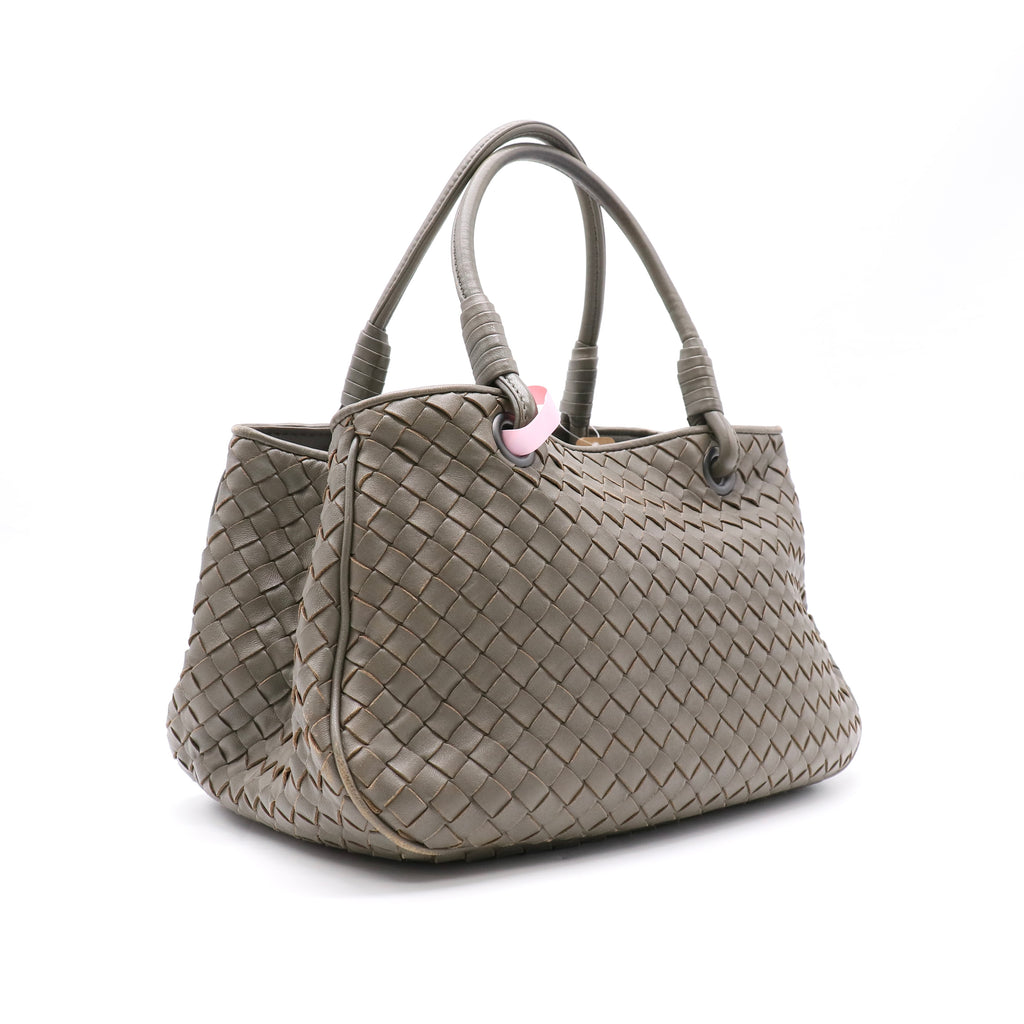 Bottega Veneta Nappa Intrecciato Parachute Shoulder Bag Pinecone twins LDJ4969