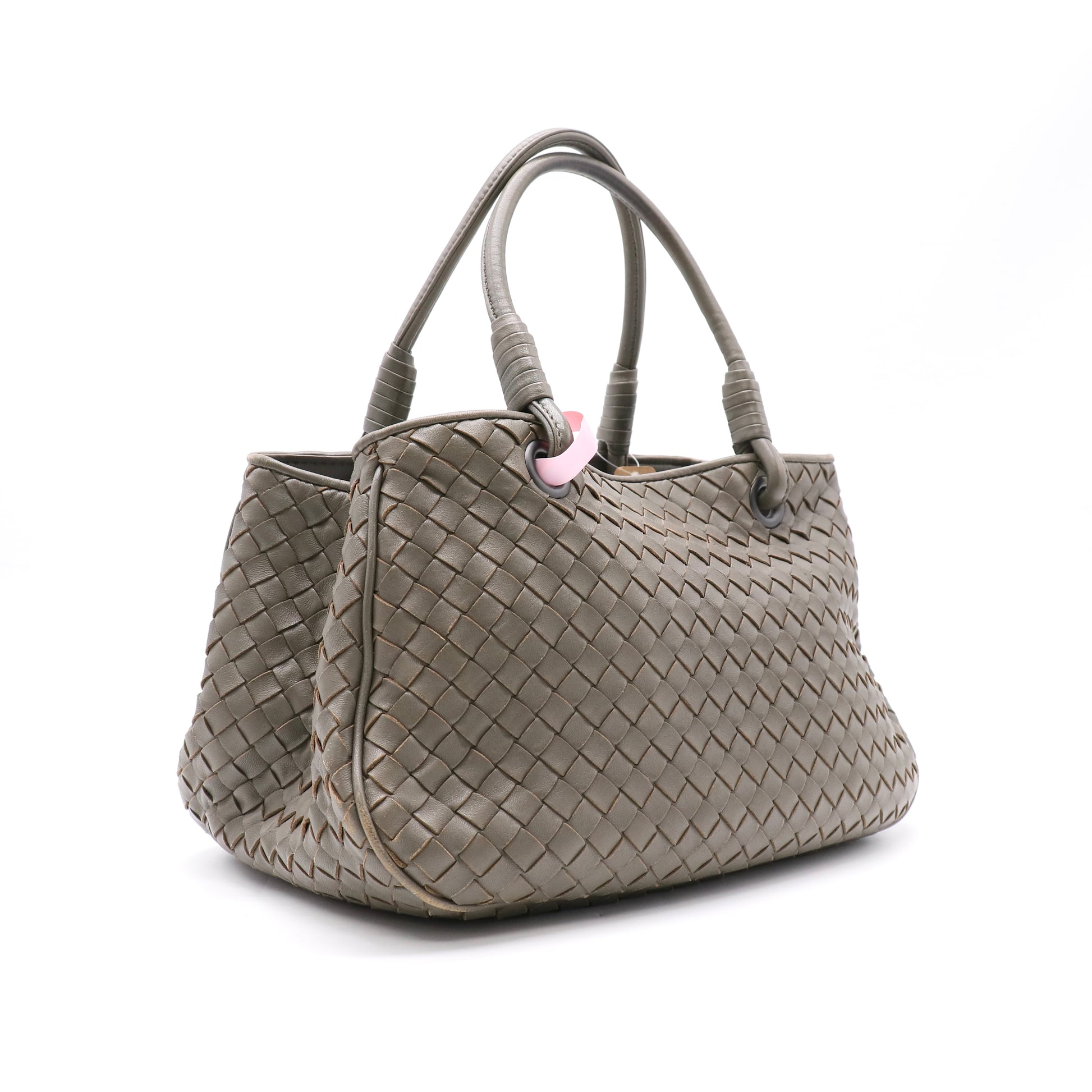 Bottega Veneta Nappa Intrecciato Parachute Shoulder Bag Pinecone twins LDJ4969