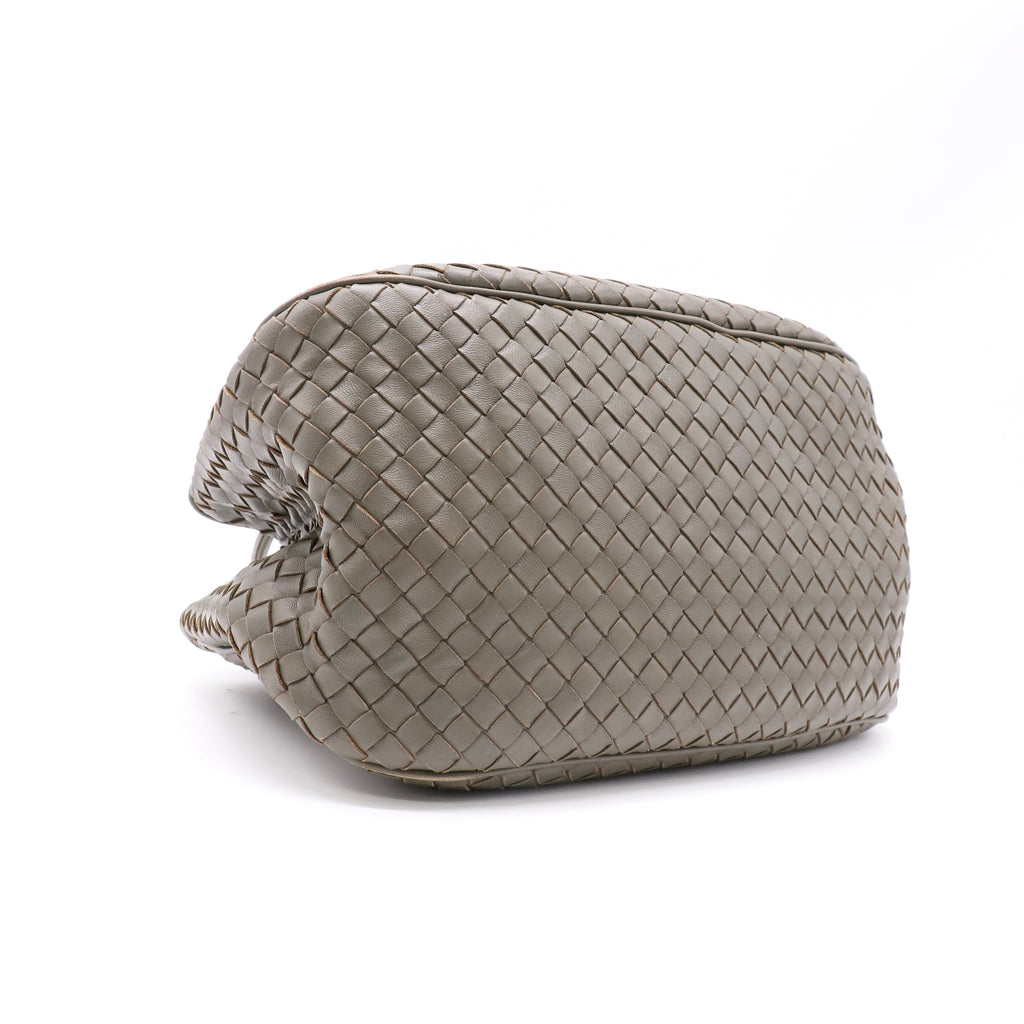 Bottega Veneta Nappa Intrecciato Parachute Shoulder Bag Pinecone twins LDJ4969