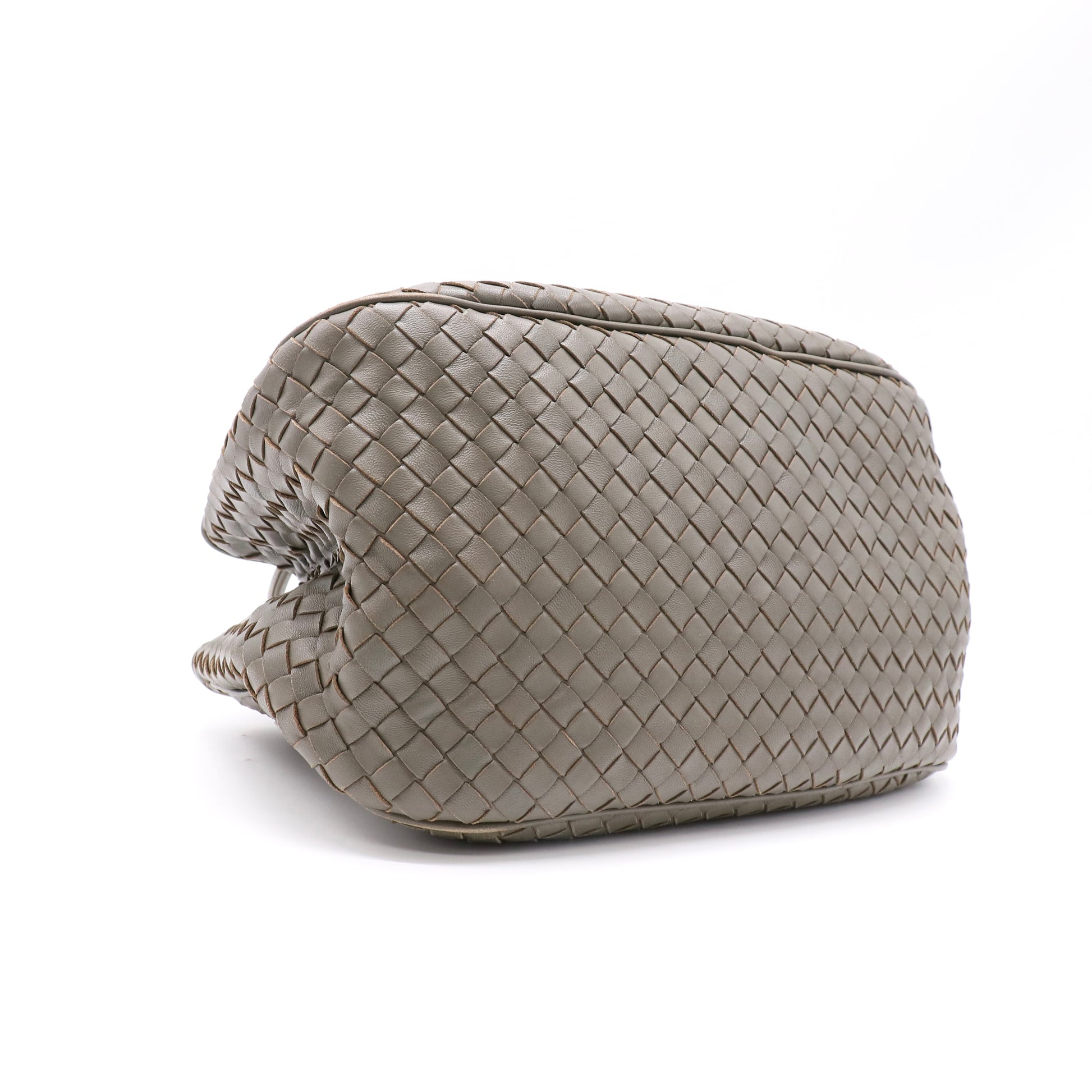 Bottega Veneta Nappa Intrecciato Parachute Shoulder Bag Pinecone twins LDJ4969