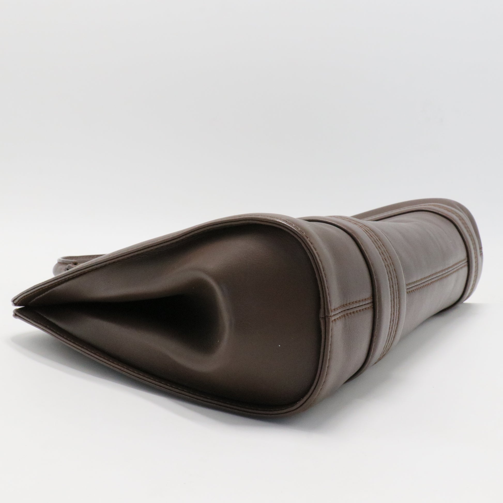 Borsa tote in pelle Camoccio Anagram Loewe Marrone