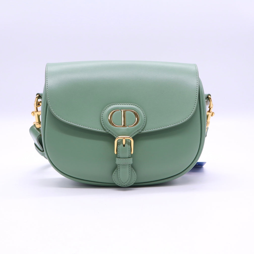 Christian Dior Bobby Flap Bag Leather Medium twins B21270