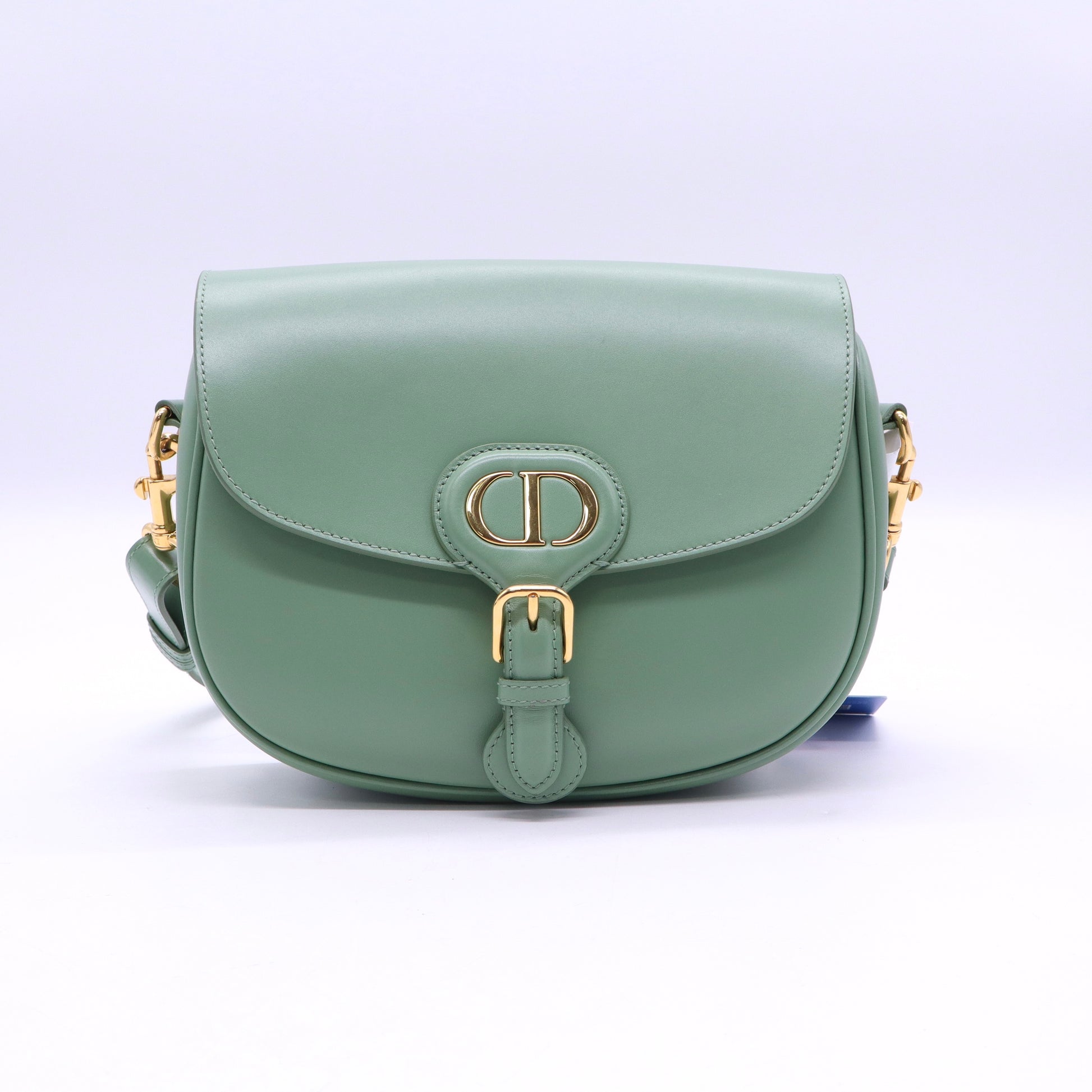 Christian Dior Bobby Flap Bag Leather Medium twins B21270