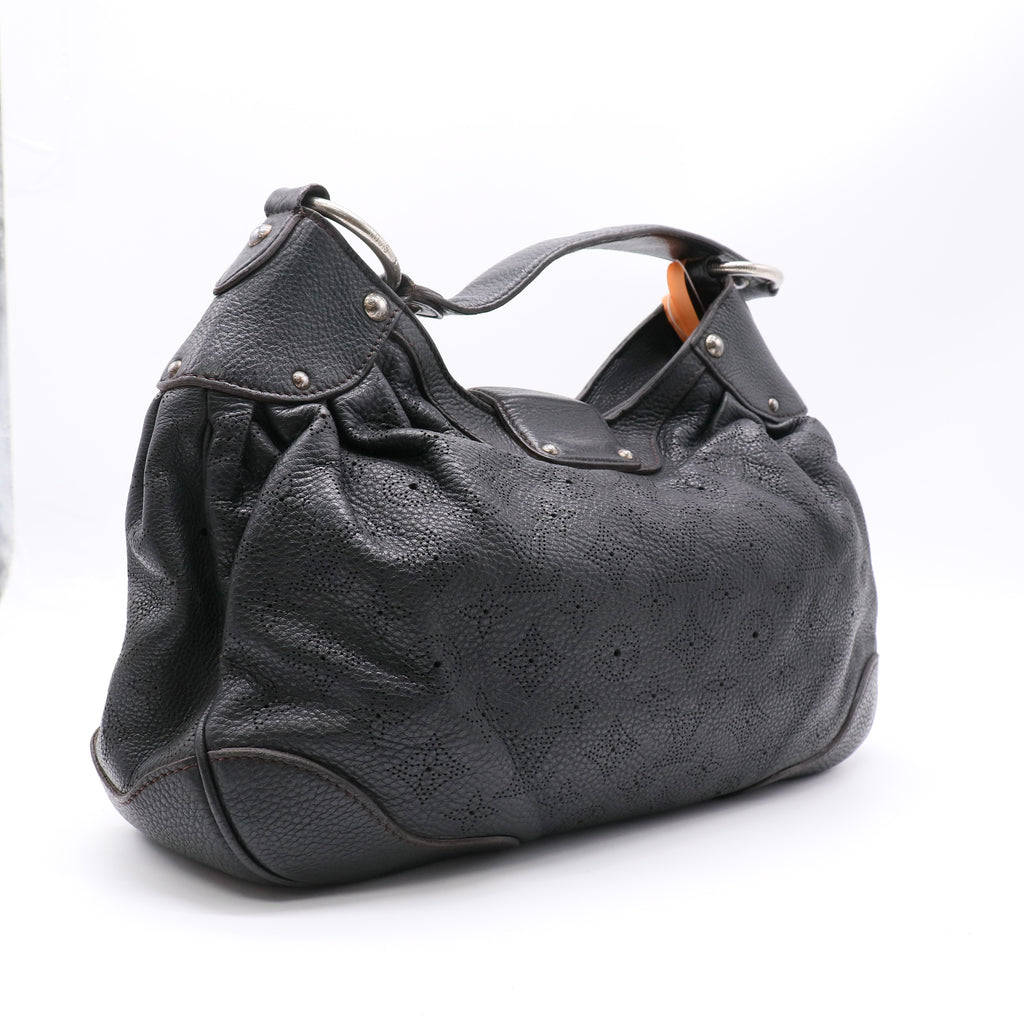 Louis Vuitton Black Mahina Leather Solar PM Bag twins LDZ348