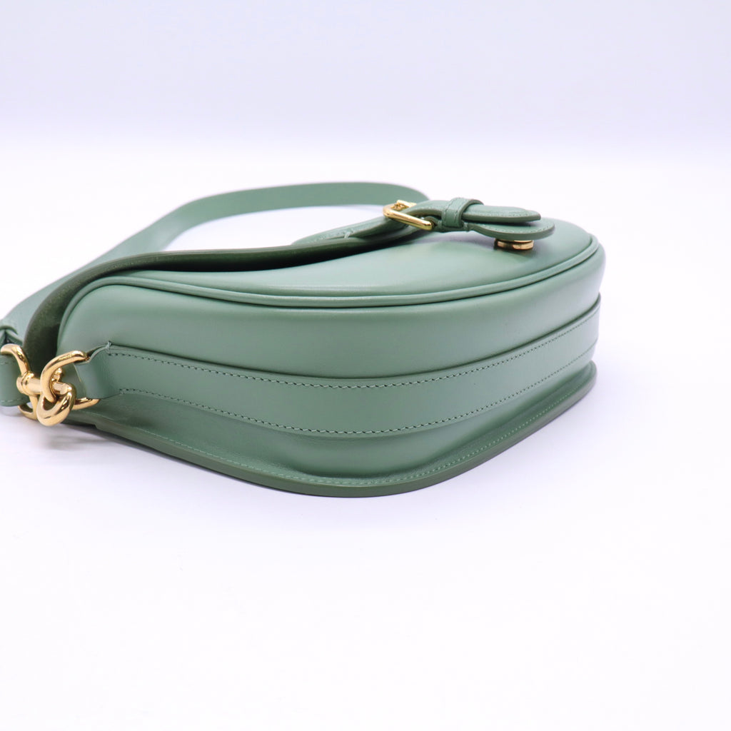 Christian Dior Bobby Flap Bag Leather Medium twins B21270