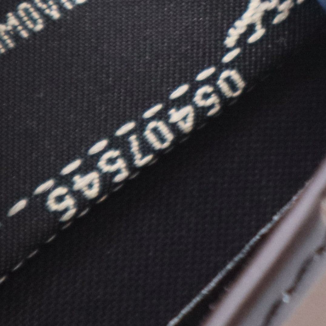 Tri-fold Wallet Leather F-Is Zucca Pattern