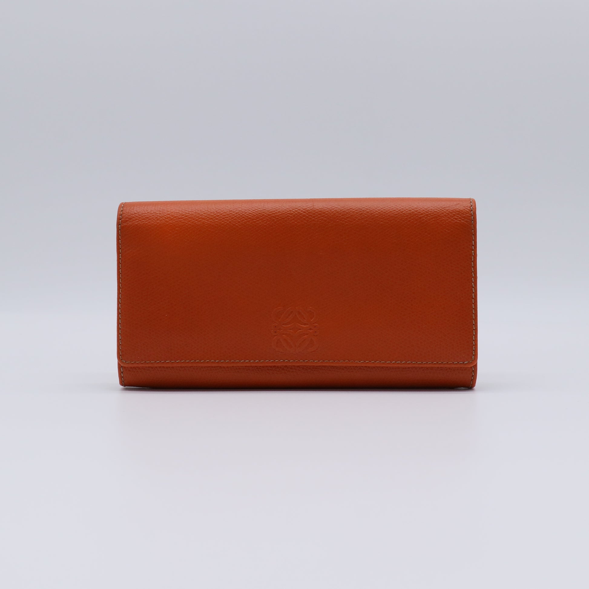 Loewe Anagram Leather Continental Flap Wallet W21364
