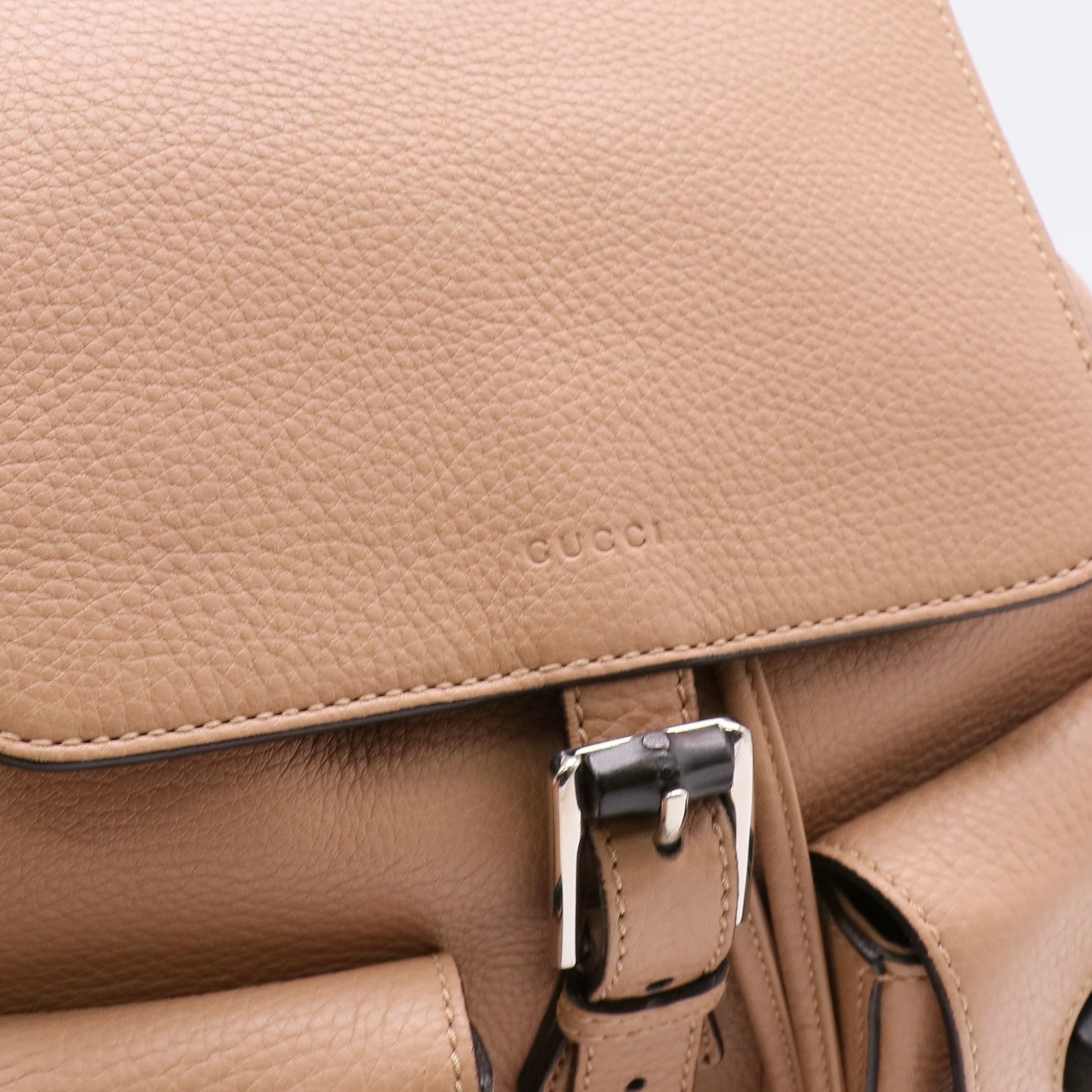 Gucci Bamboo Tassel Backpack Leather Medium twins LDJ4967
