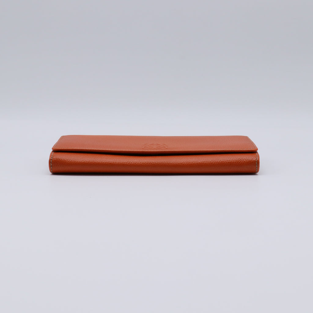 Loewe Anagram Leather Continental Flap Wallet W21364
