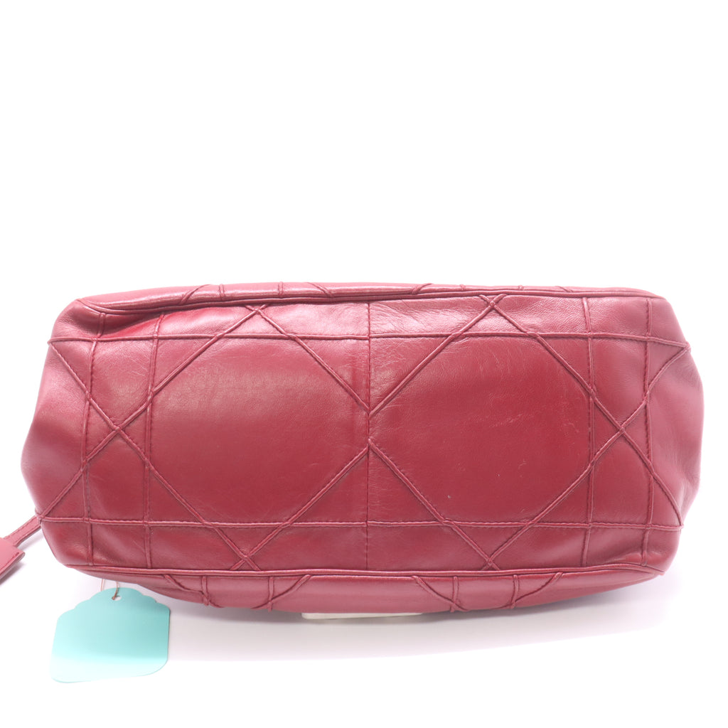 Christian Dior New Lock Ruffle Flap Bag Twins B23329
