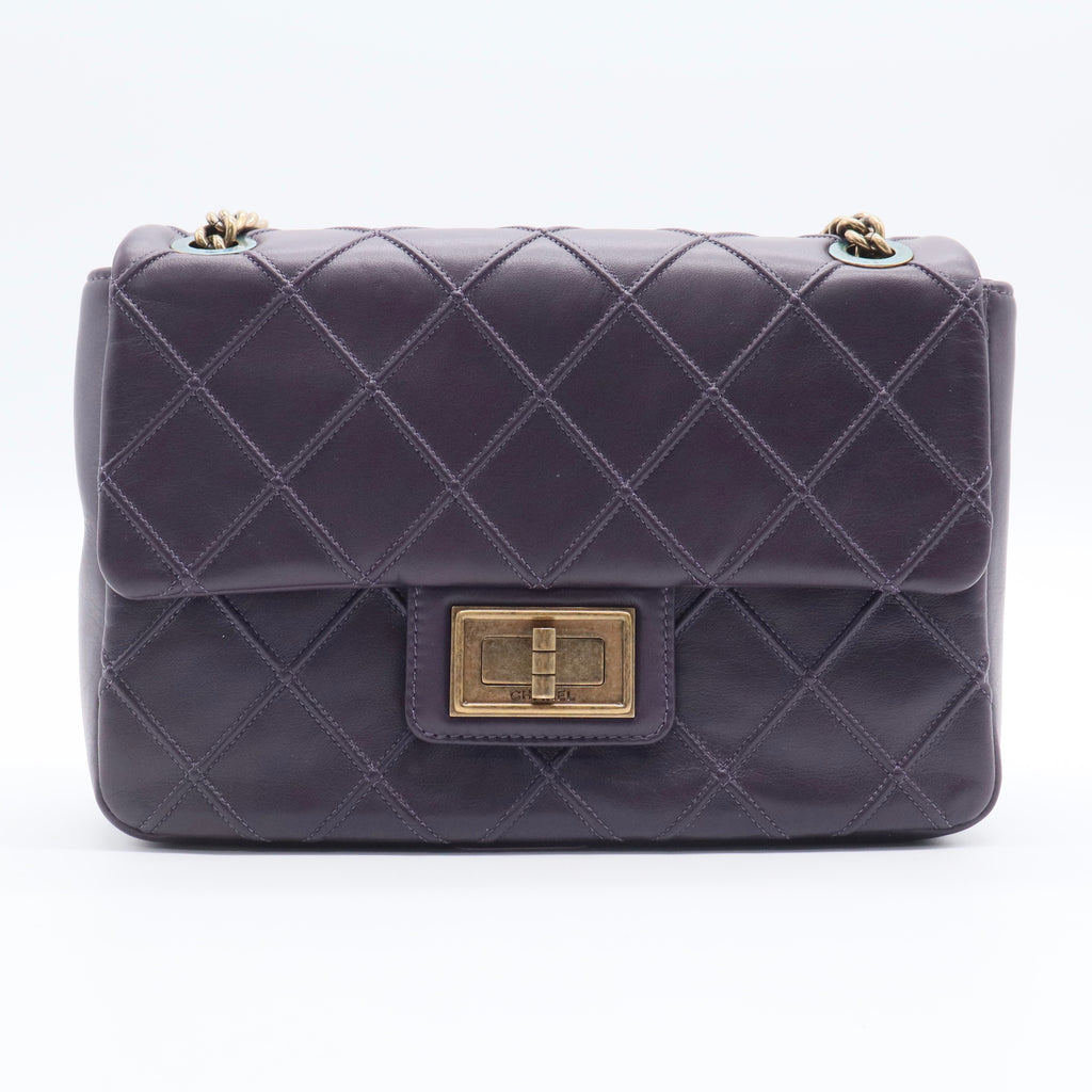 Chanel Reissue 2.55 Flap Bag Quilted Aged Calfskin 227 Twins LDJ2761
