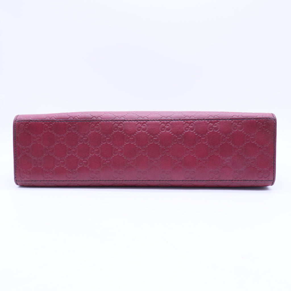 Gucci Guccissima Leather Emily Large Shoulder Bag