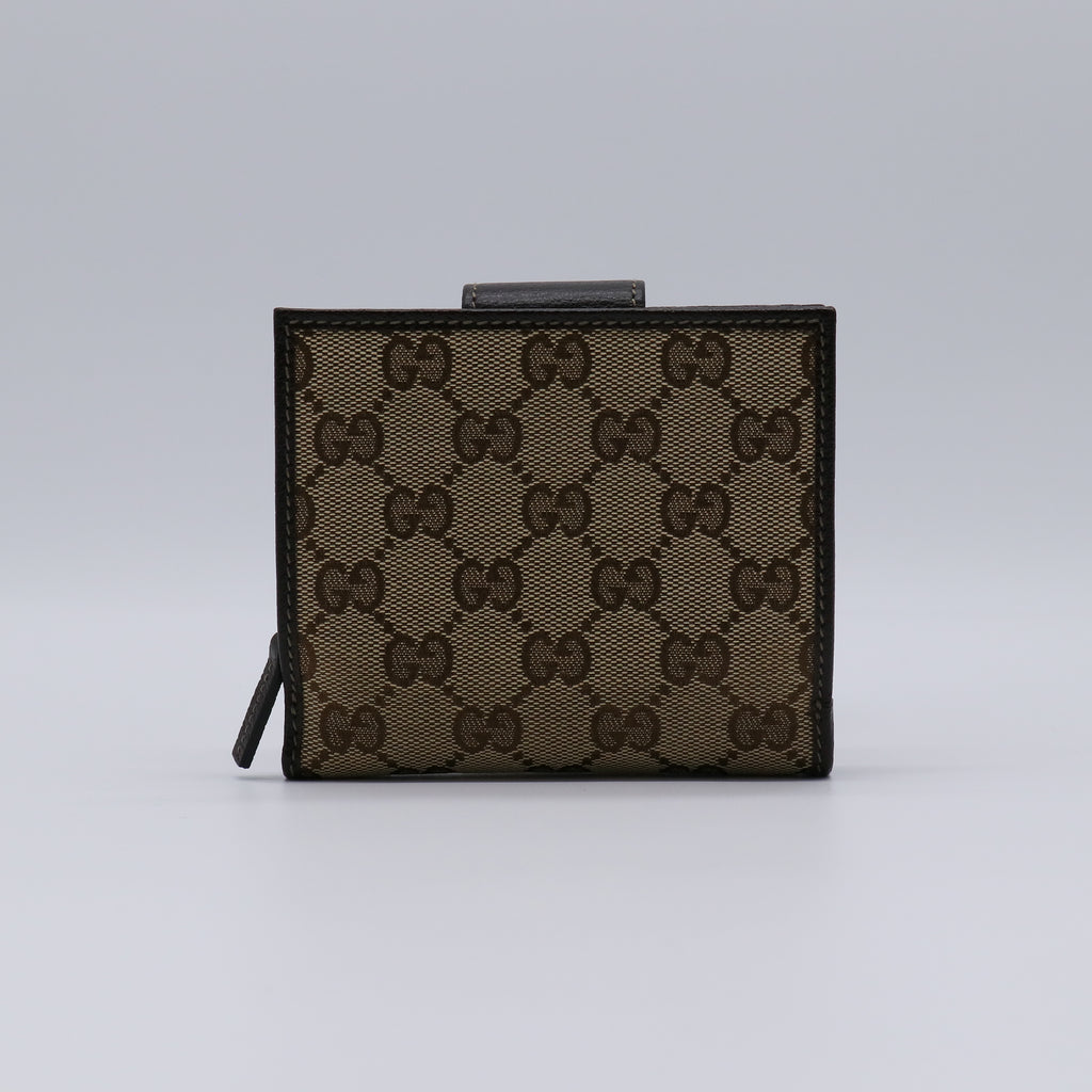 Gucci GG Canvas Abbey D-Ring Wallet W21465