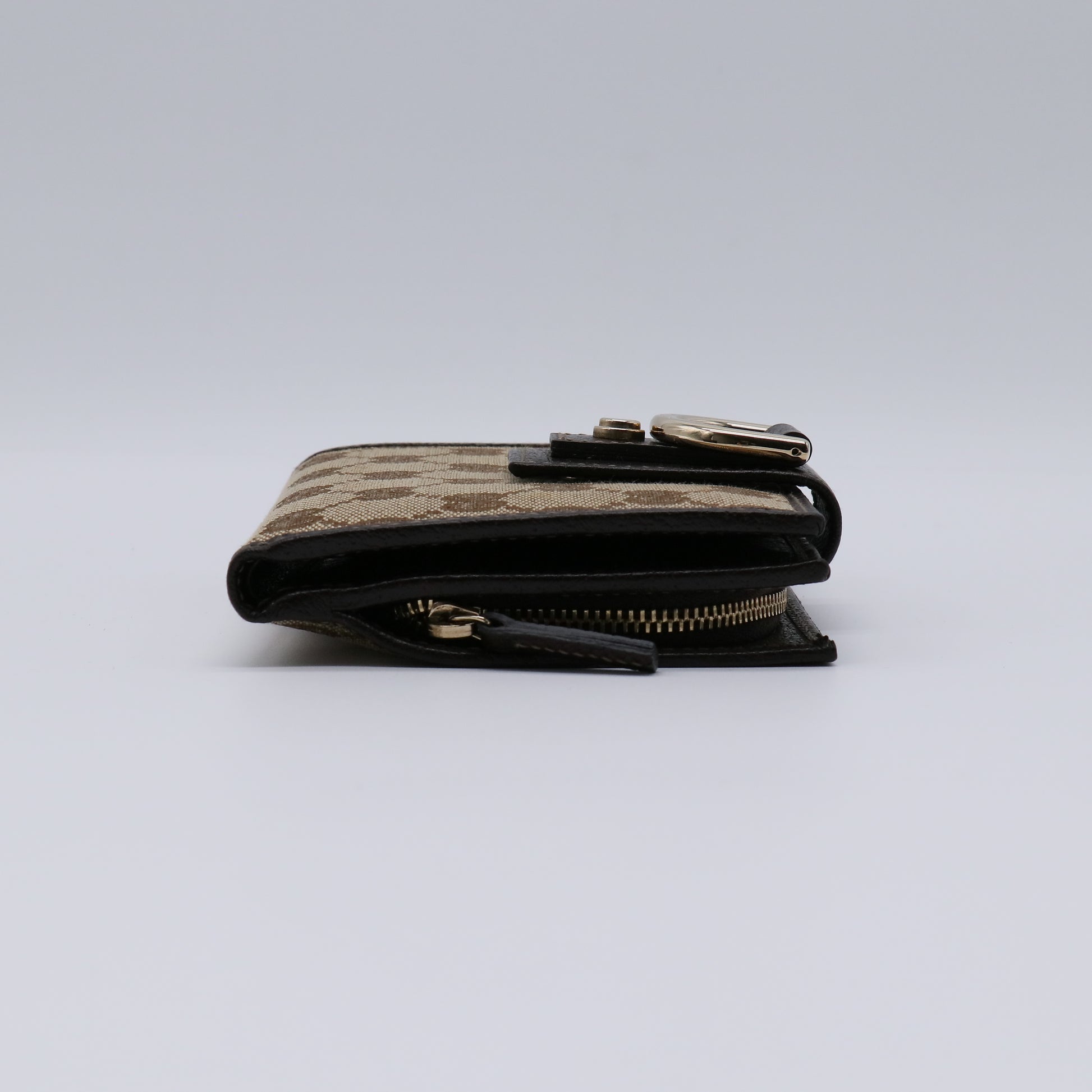 Gucci GG Canvas Abbey D-Ring Wallet W21465